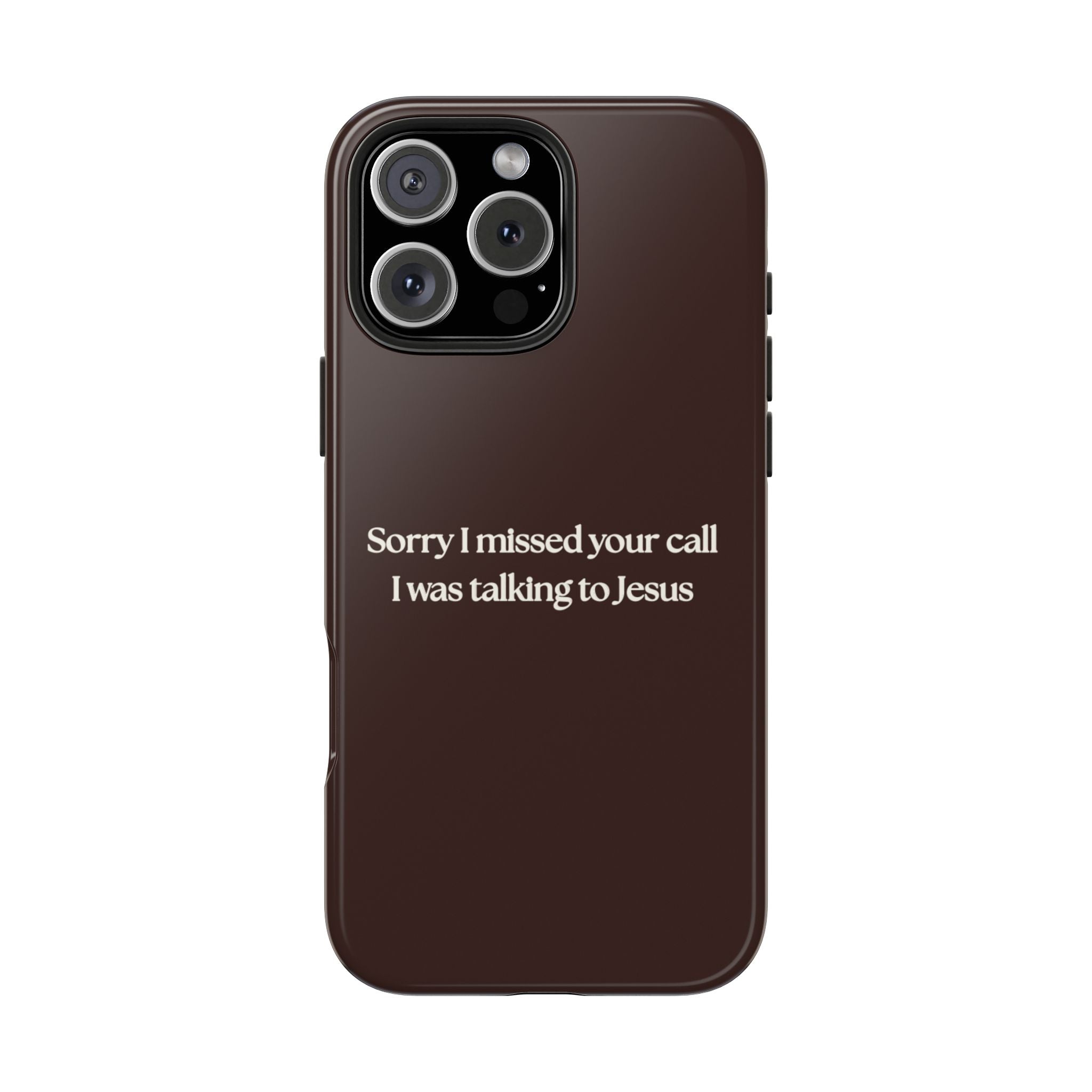 Talking to Jesus - Brown