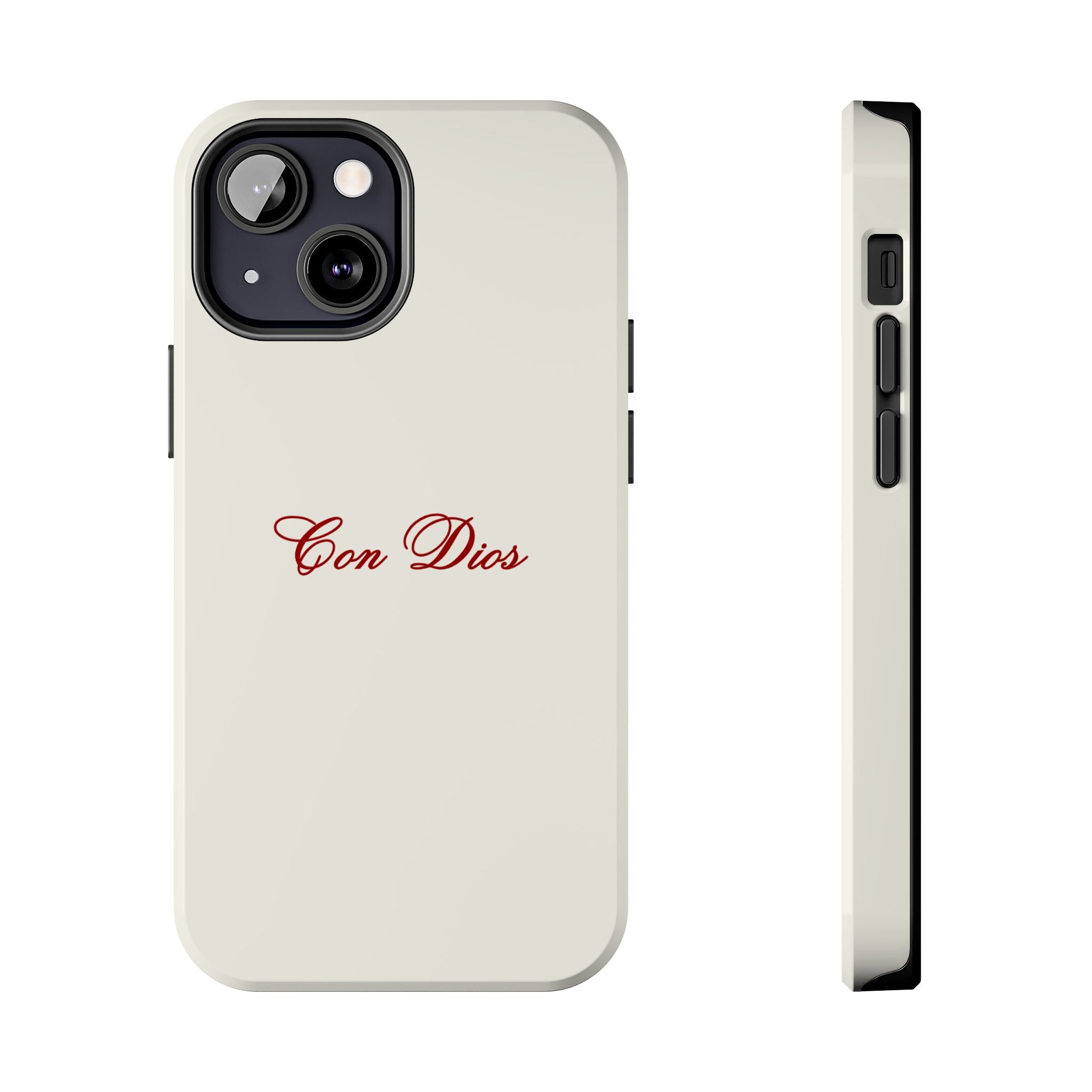 Con Dios in Creamy Red