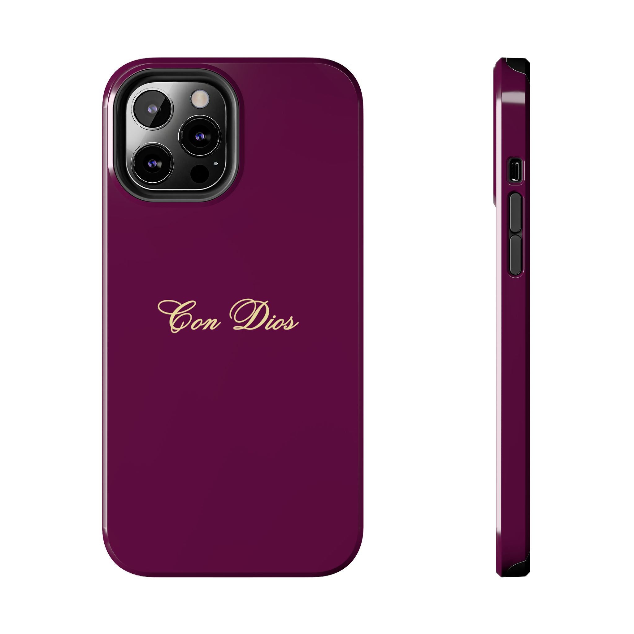 Con Dios in Plum