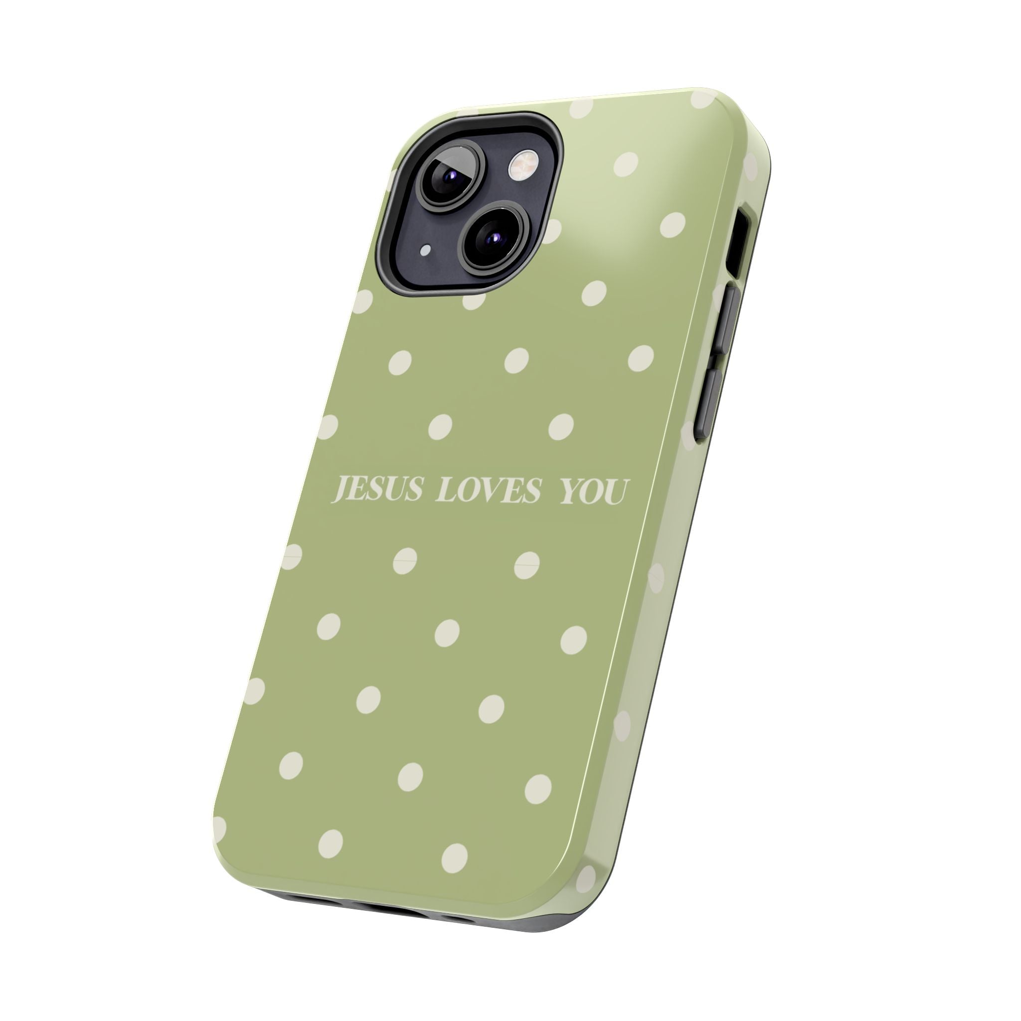 Jesus loves you - greenie