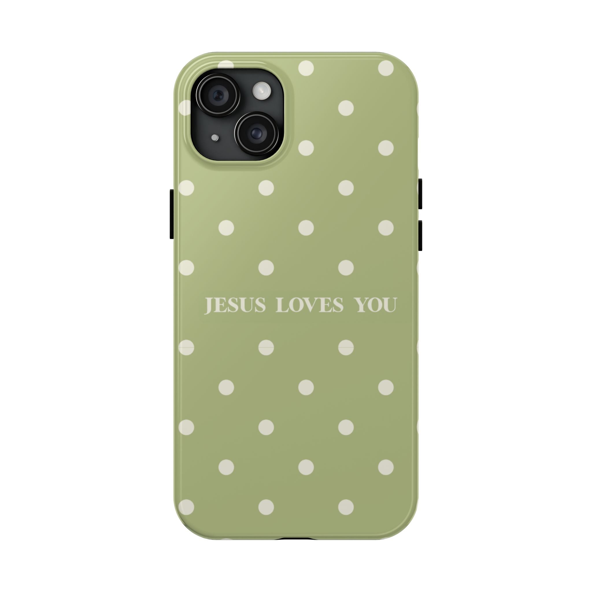 Jesus loves you - greenie