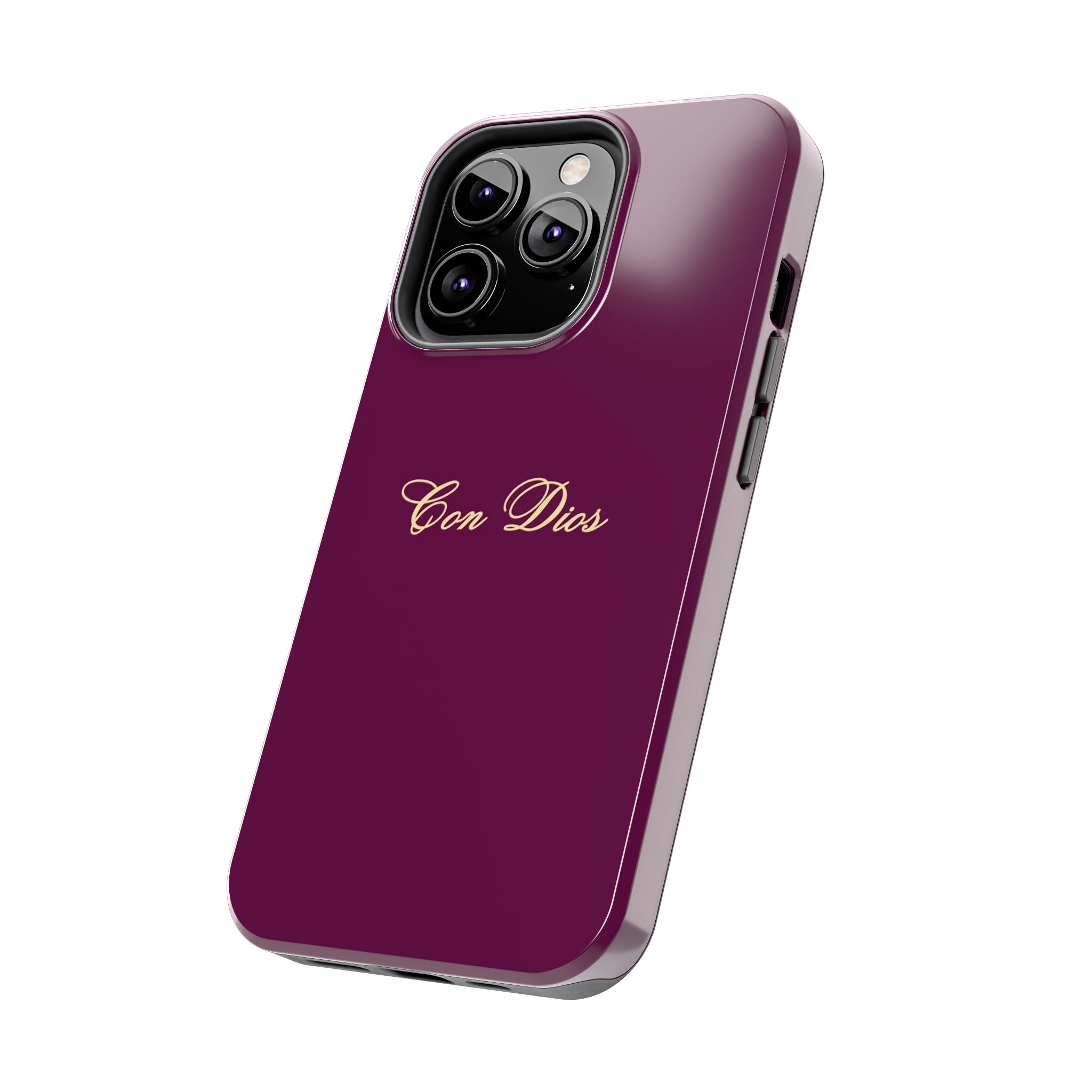 Con Dios in Plum