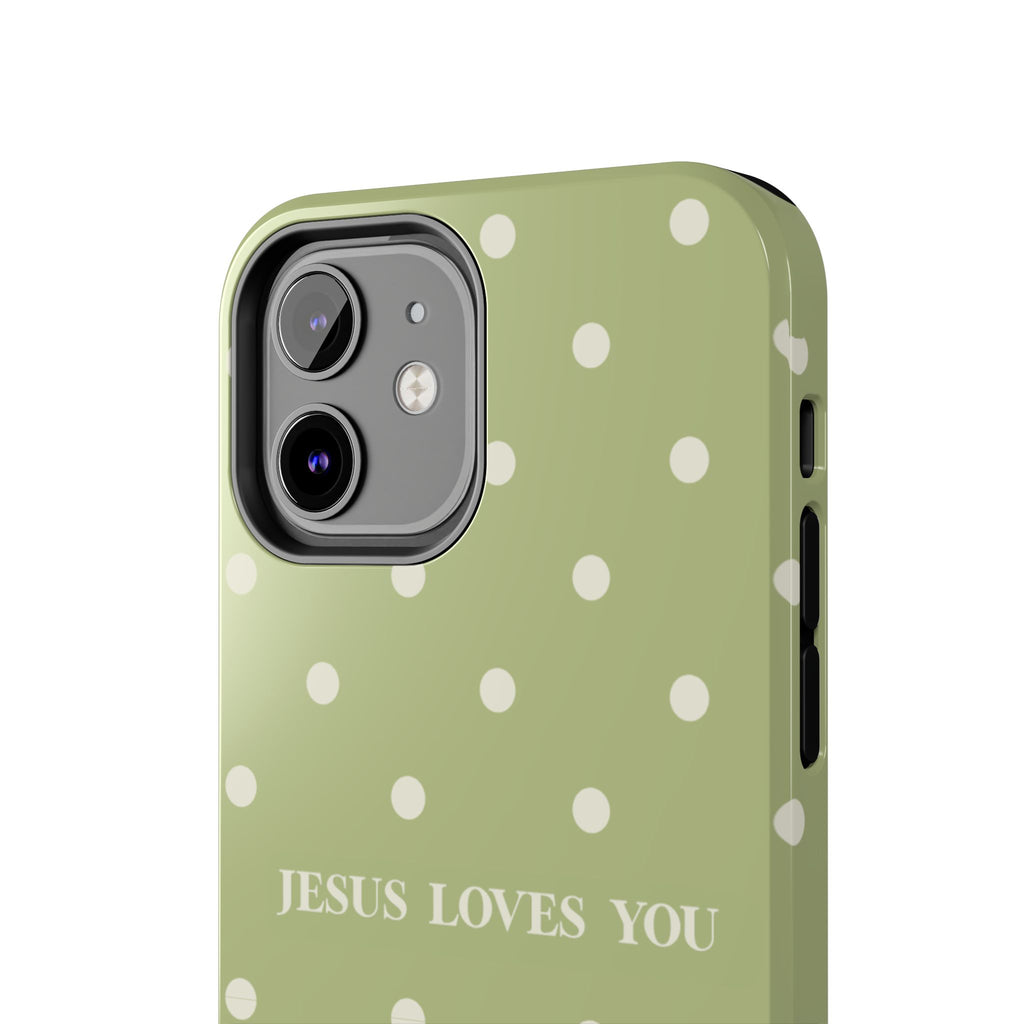 Jesus loves you - greenie