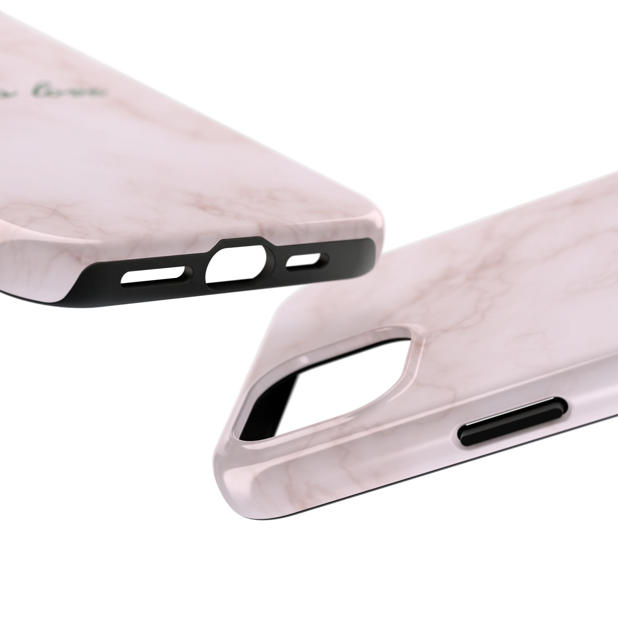 God is love - pink marble
