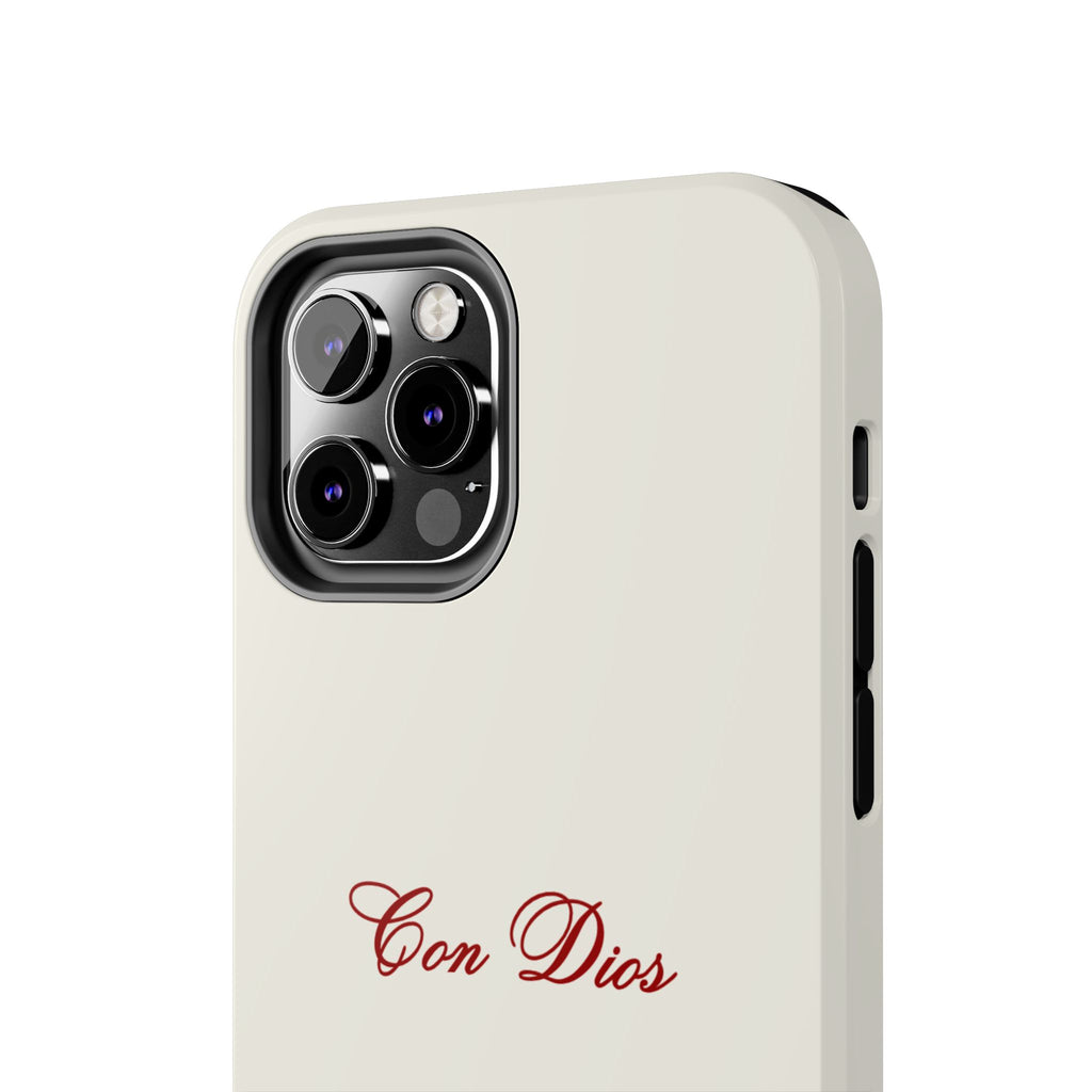 Con Dios in Creamy Red