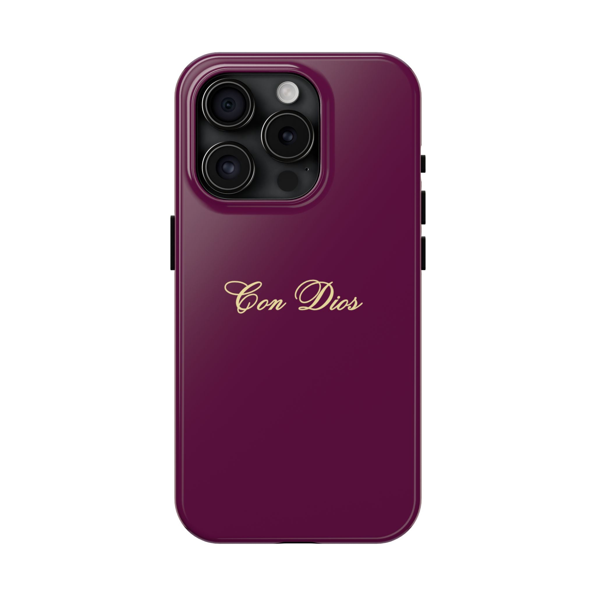 Con Dios in Plum