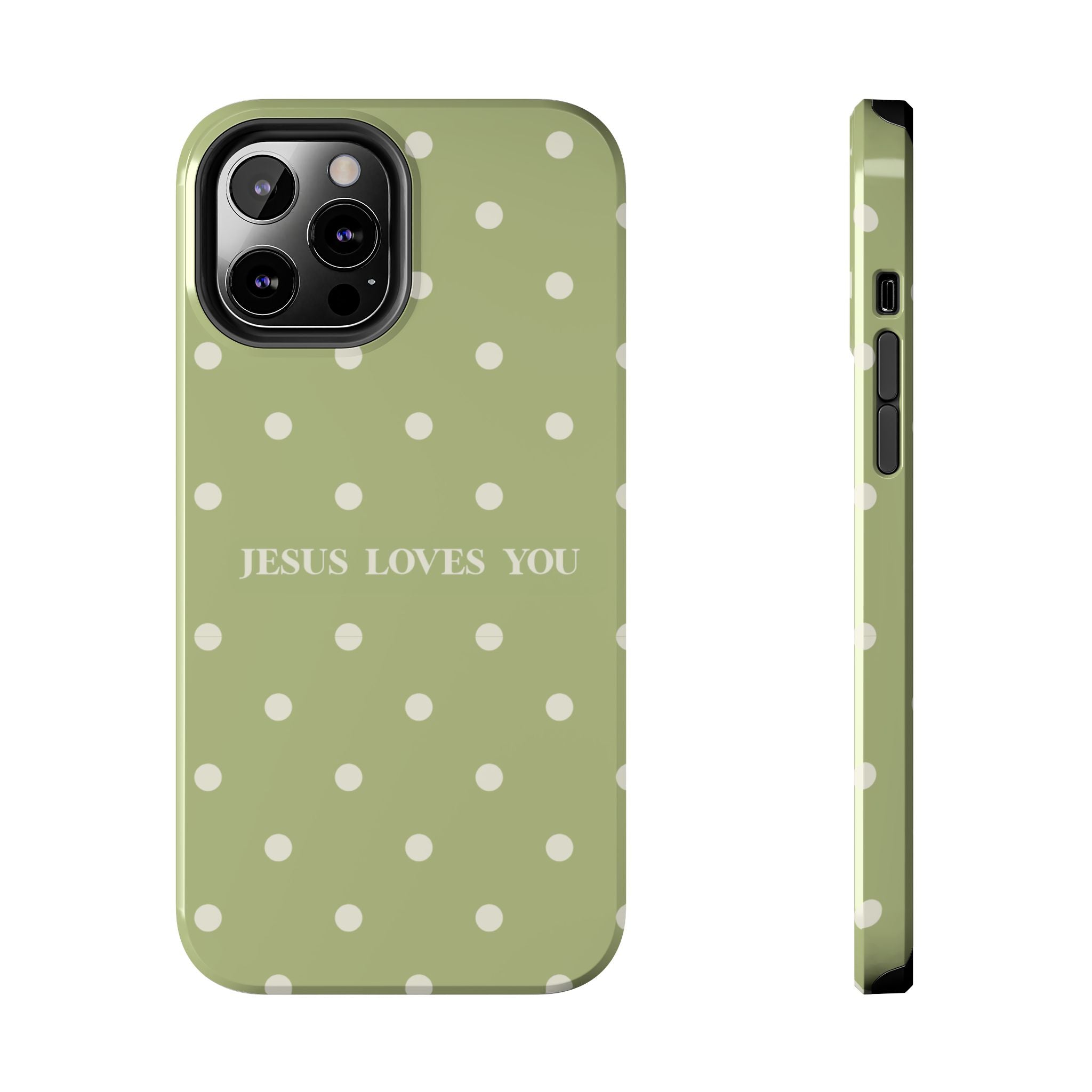 Jesus loves you - greenie