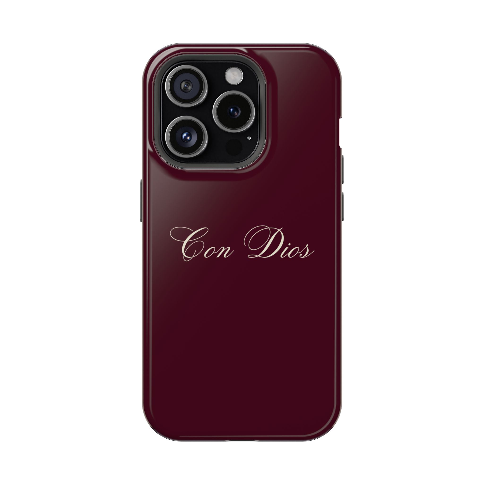 Con Dios in Burgundy Magsafe