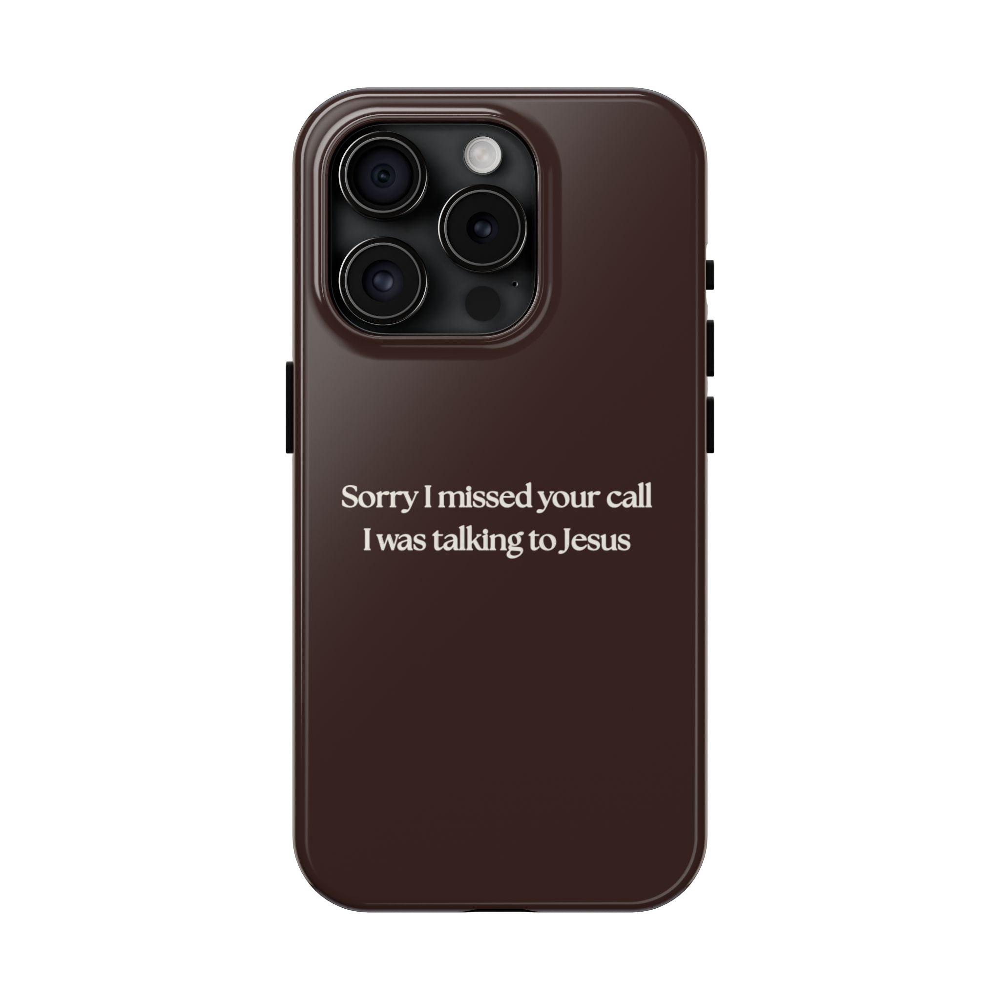 Talking to Jesus - Brown
