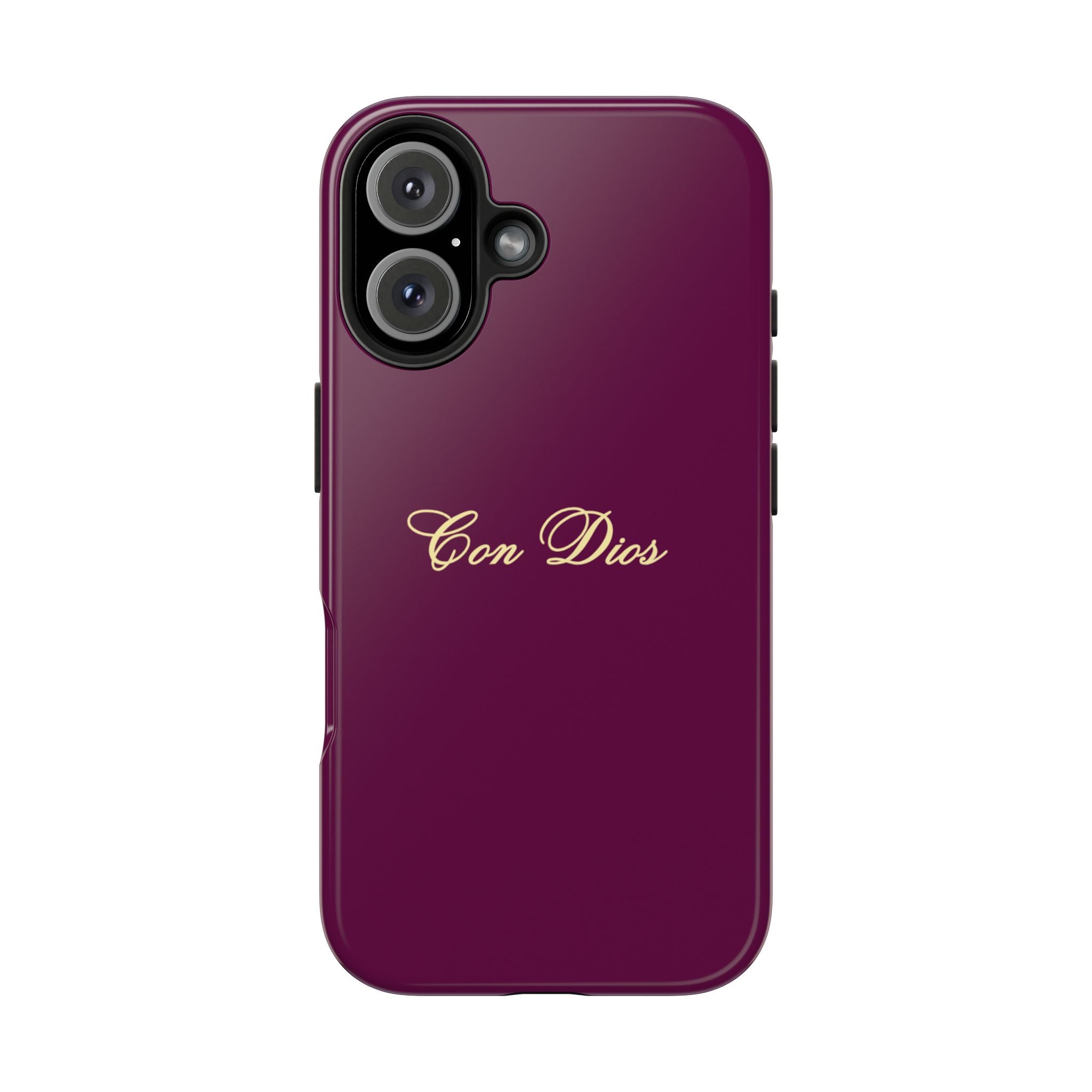 Con Dios in Plum
