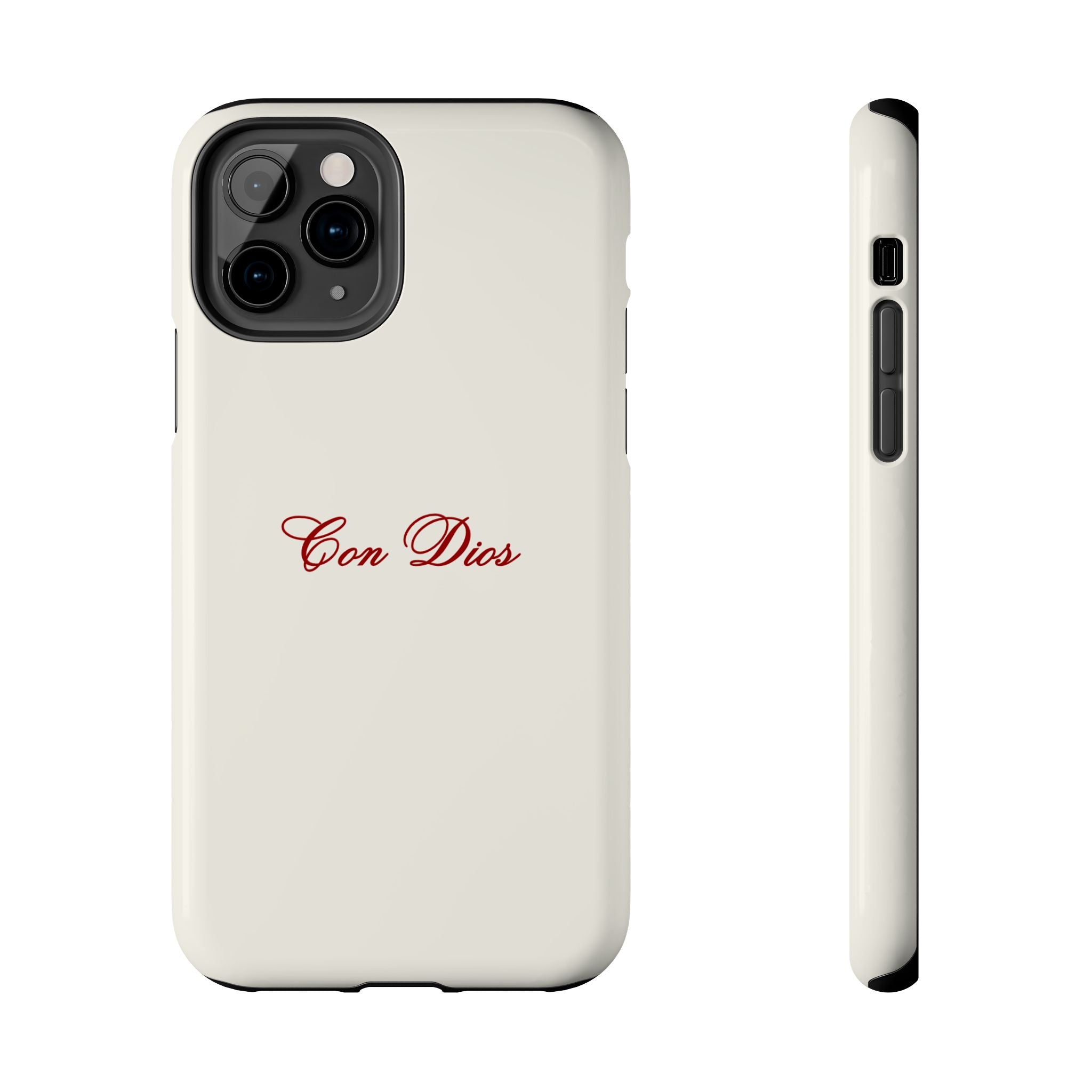 Con Dios in Creamy Red