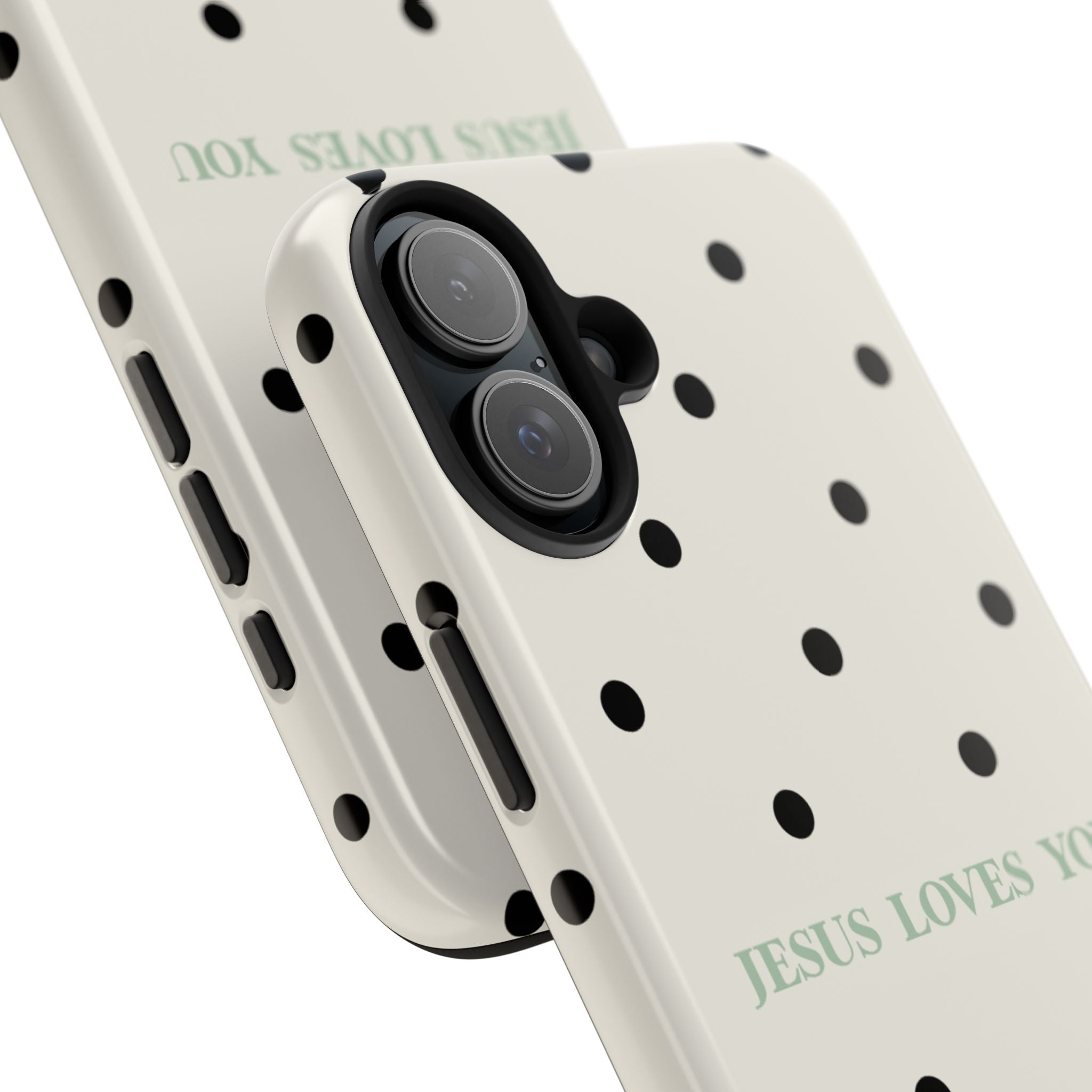 Jesus loves you - poka dots