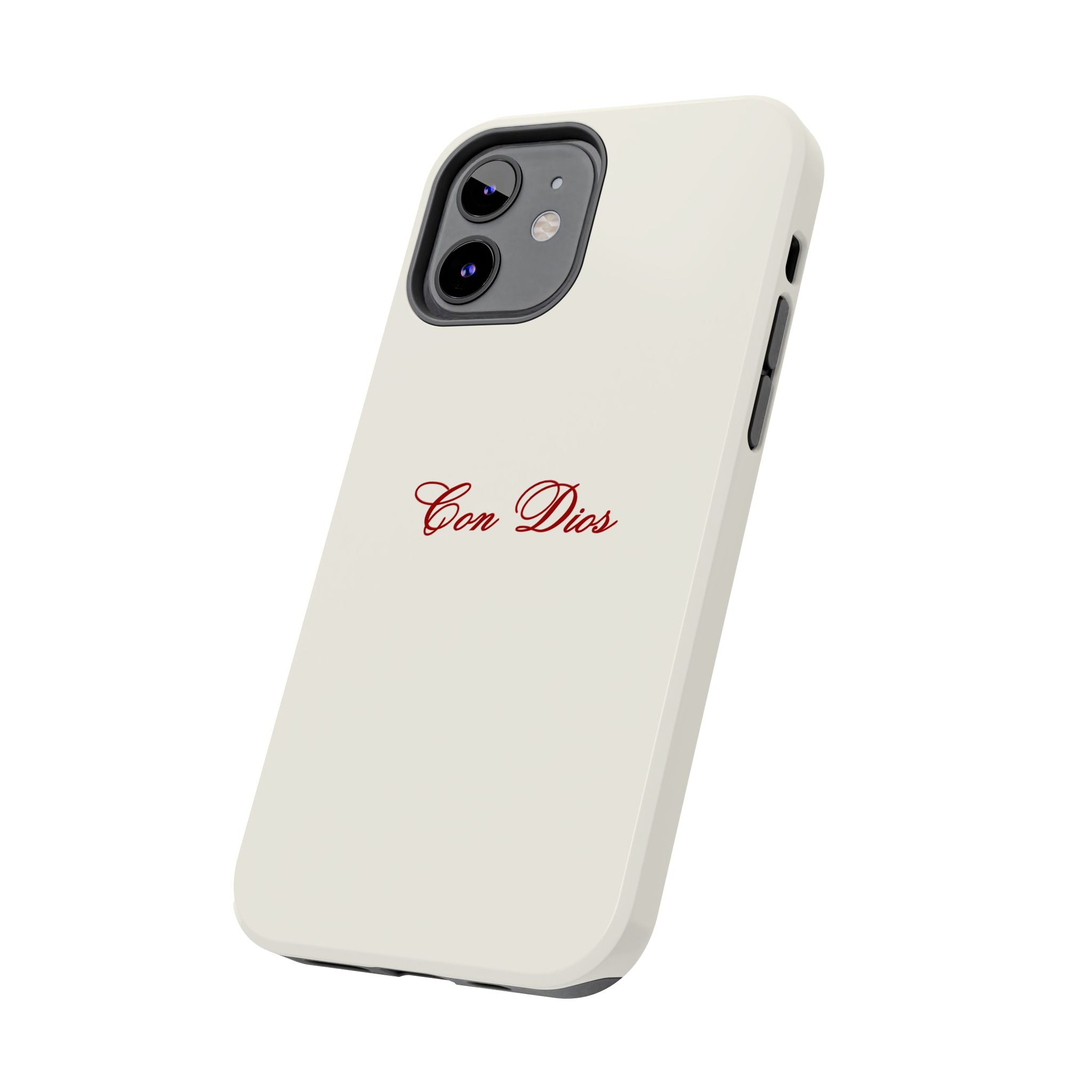 Con Dios in Creamy Red