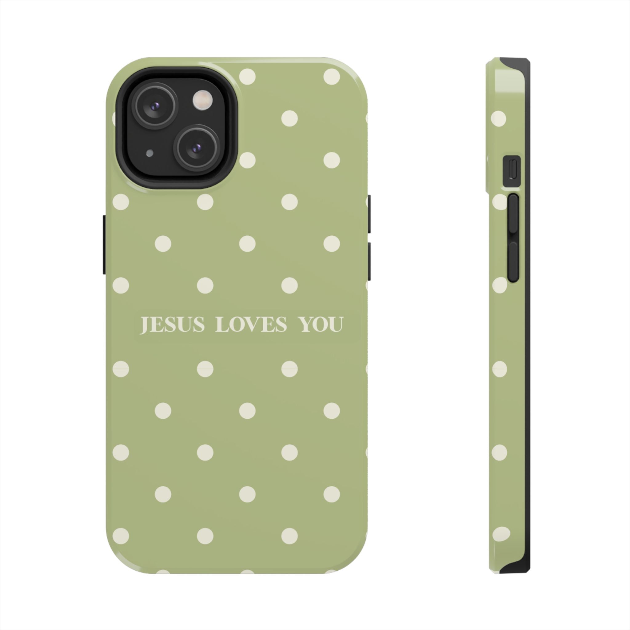 Jesus loves you - greenie