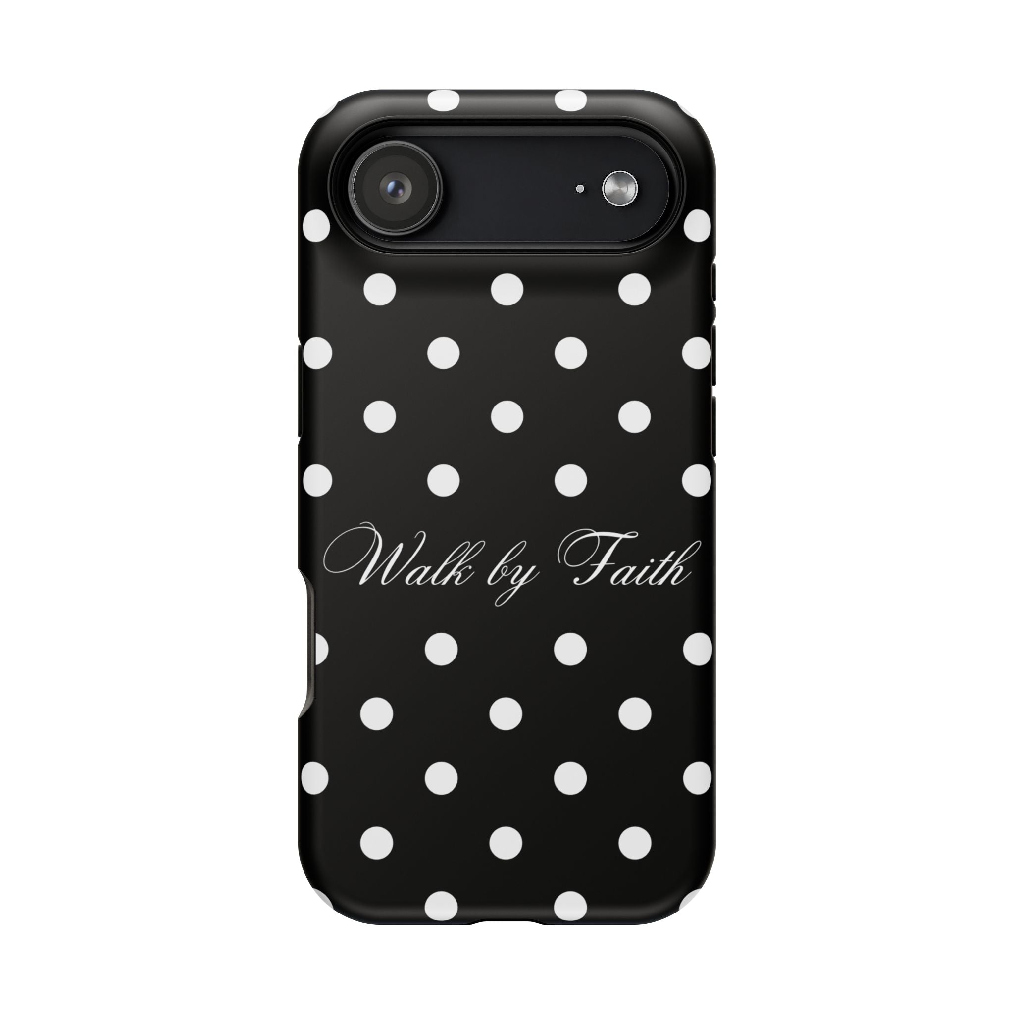 Walk by Faith in Black Magsafe