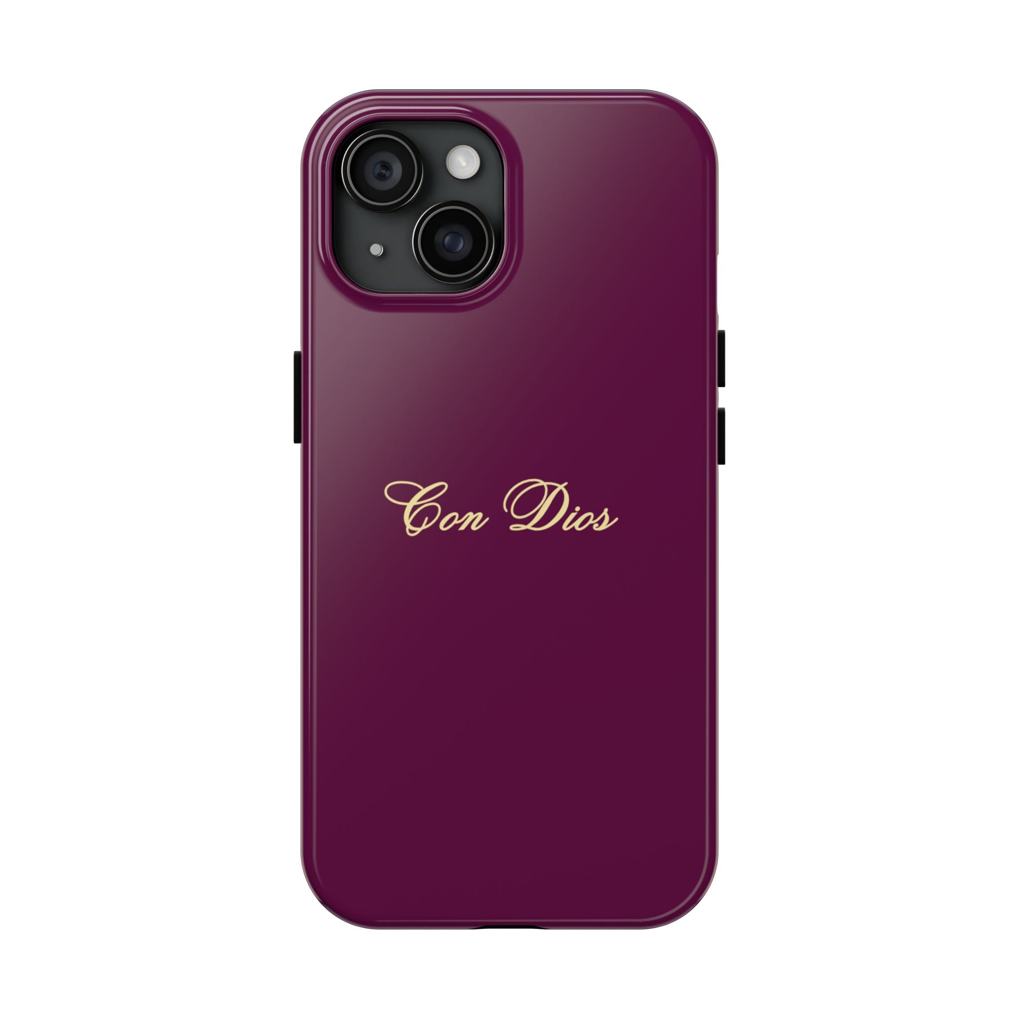 Con Dios in Plum