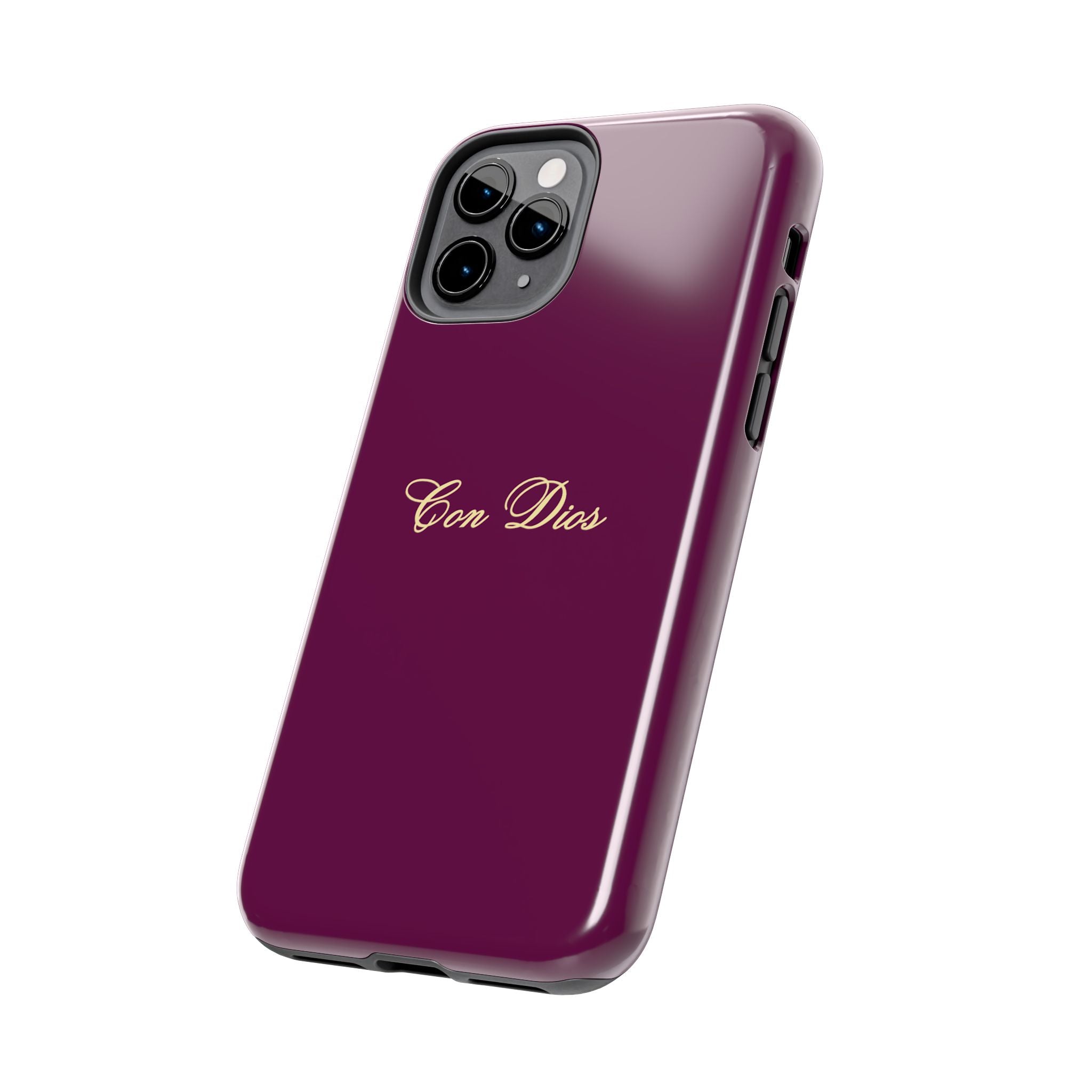 Con Dios in Plum