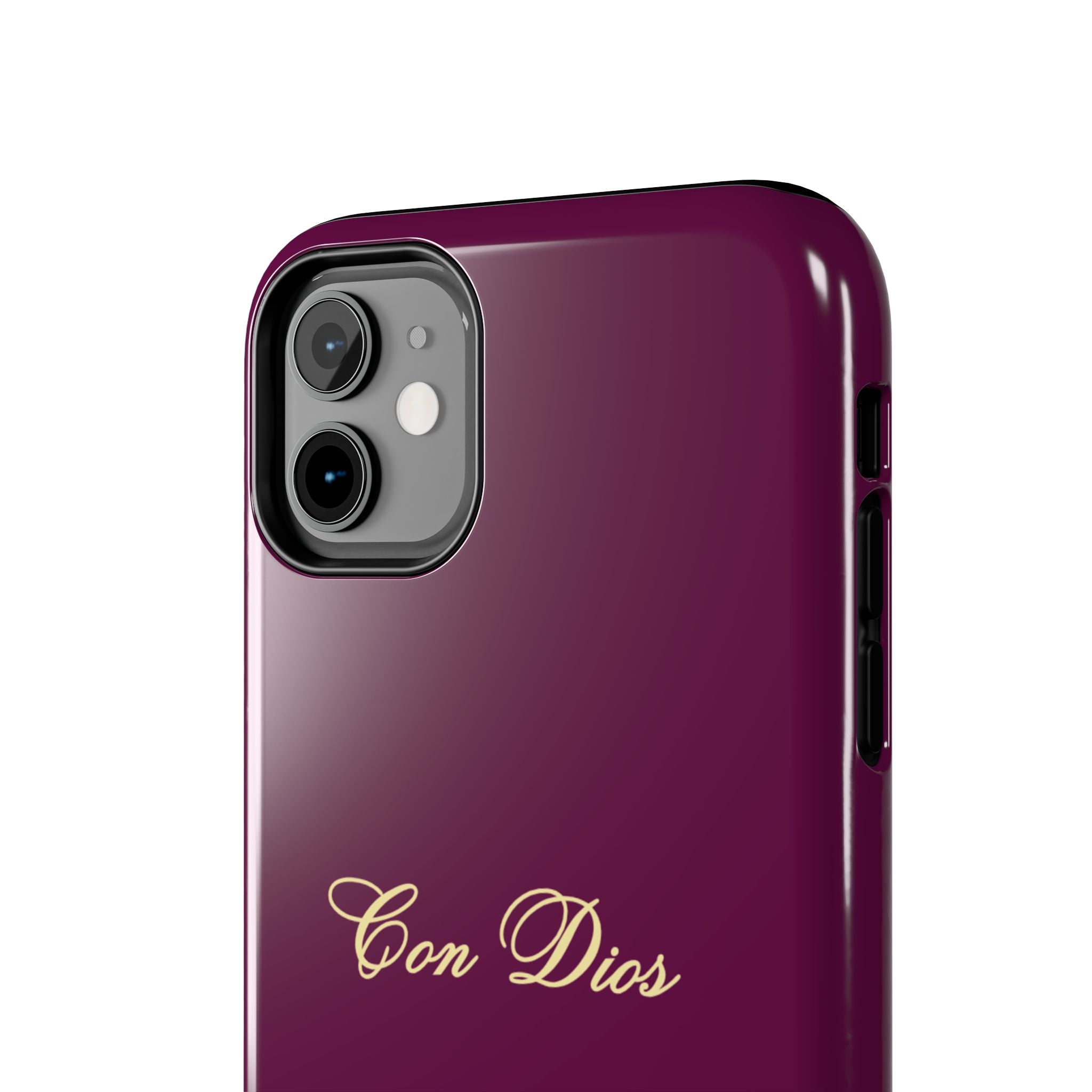 Con Dios in Plum
