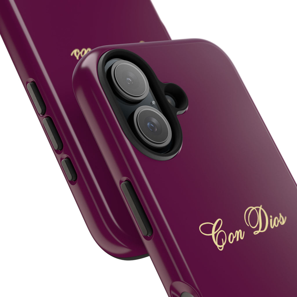 Con Dios in Plum
