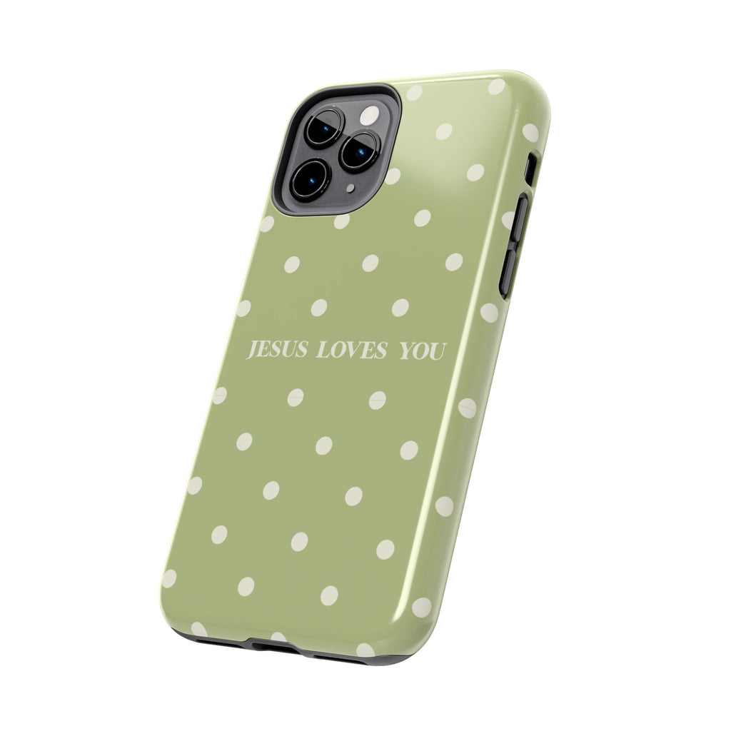 Jesus loves you - greenie