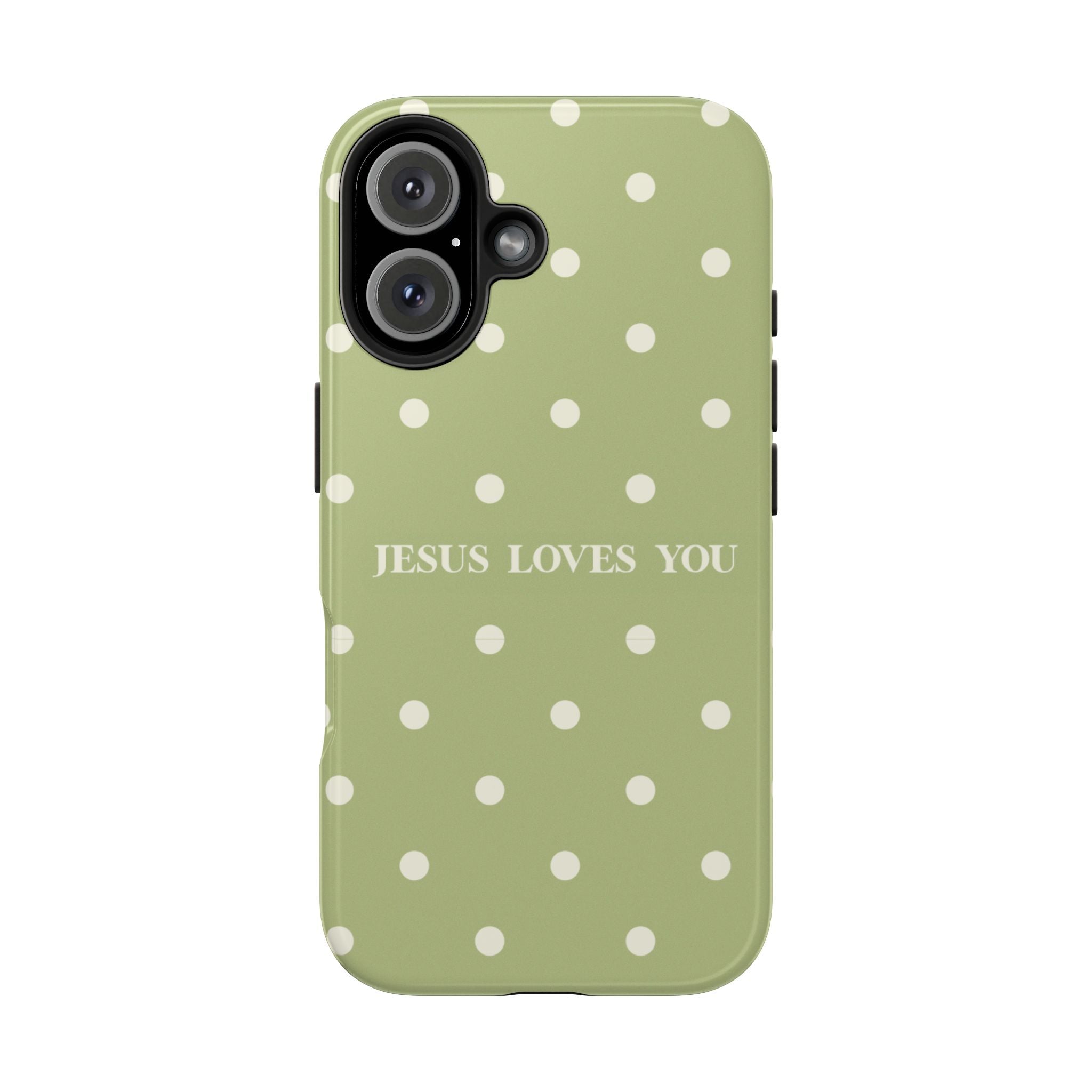 Jesus loves you - greenie