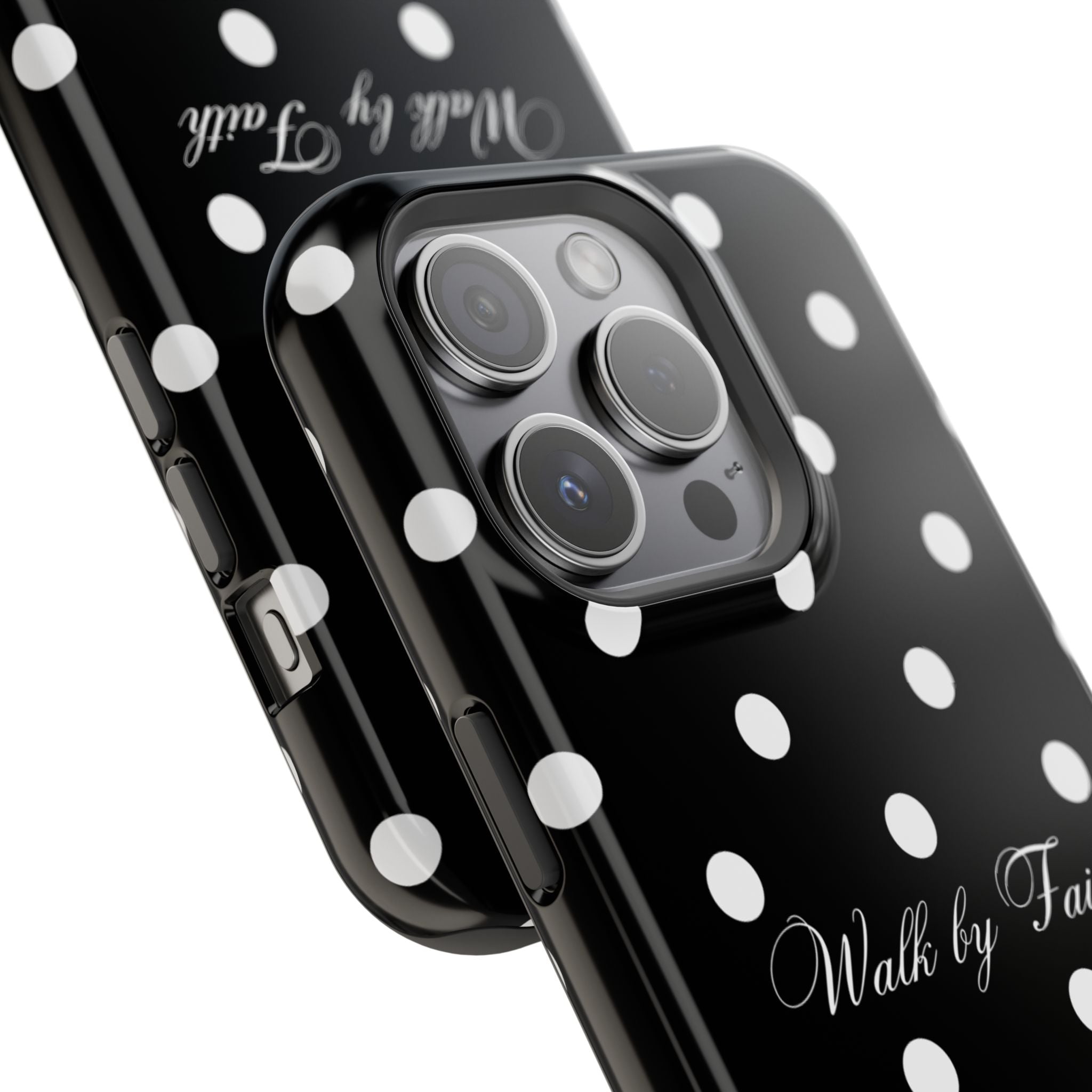 Walk by Faith in Black Magsafe