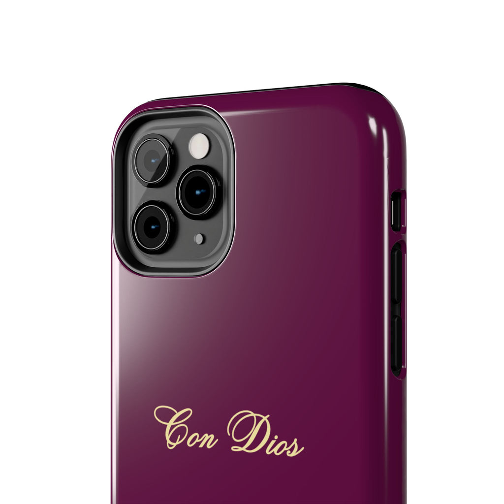 Con Dios in Plum