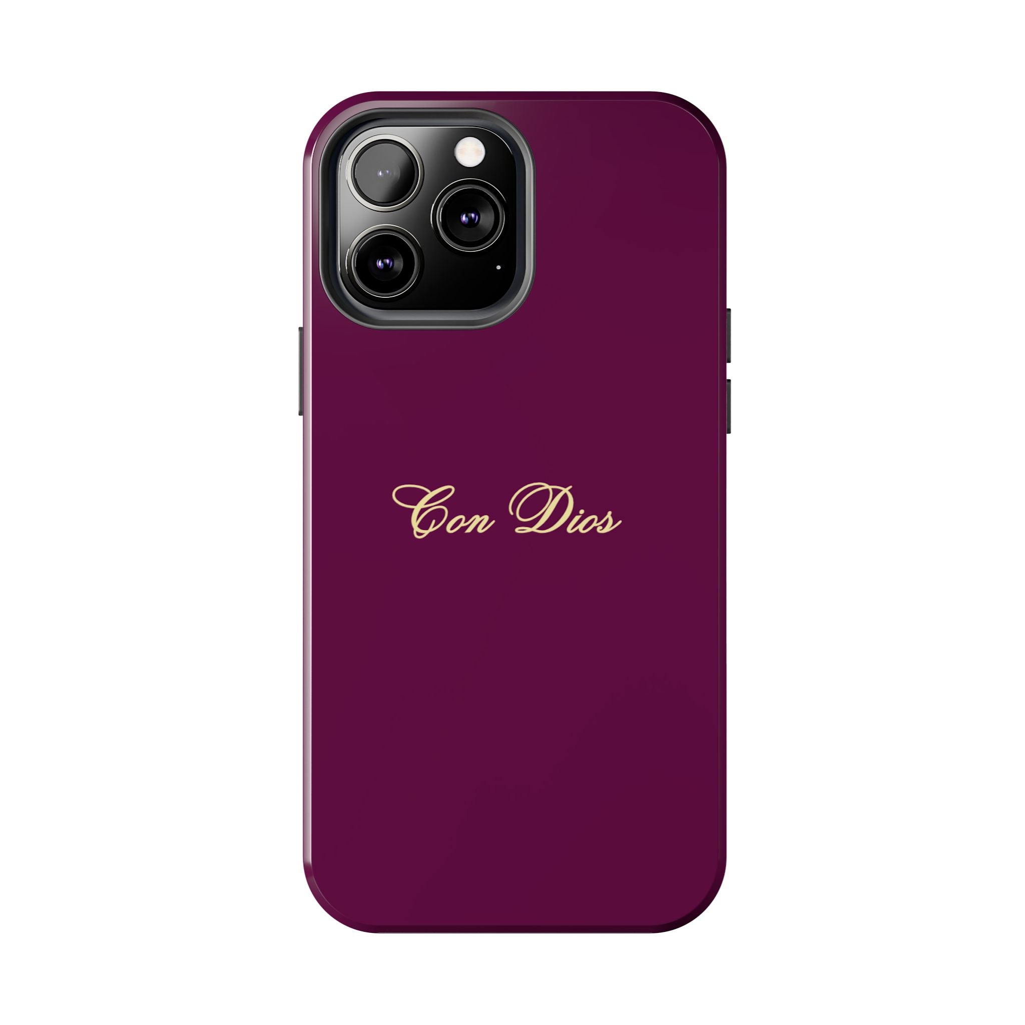 Con Dios in Plum