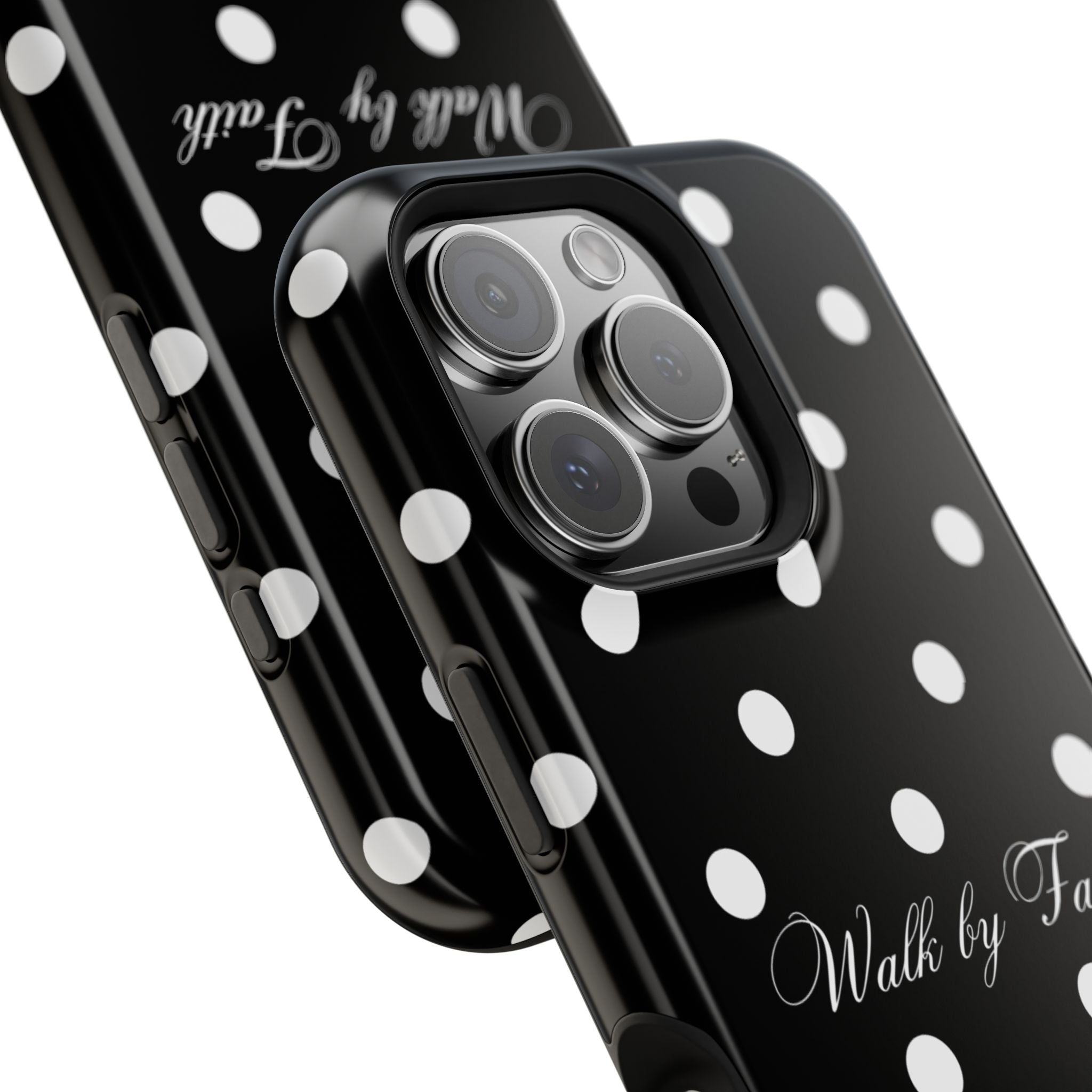Walk by Faith in Black Magsafe