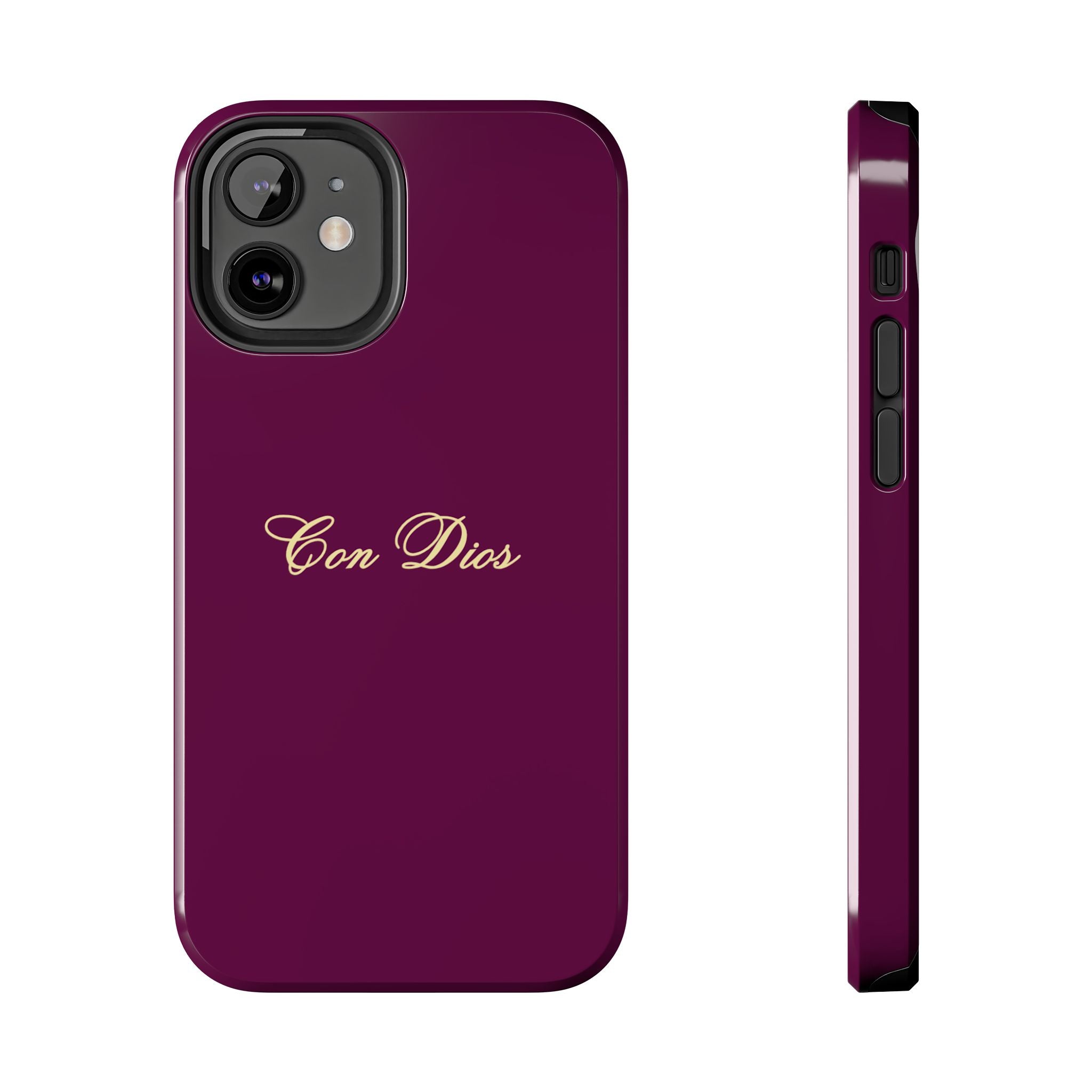 Con Dios in Plum