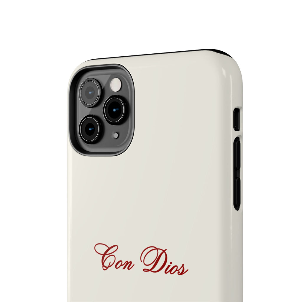 Con Dios in Creamy Red