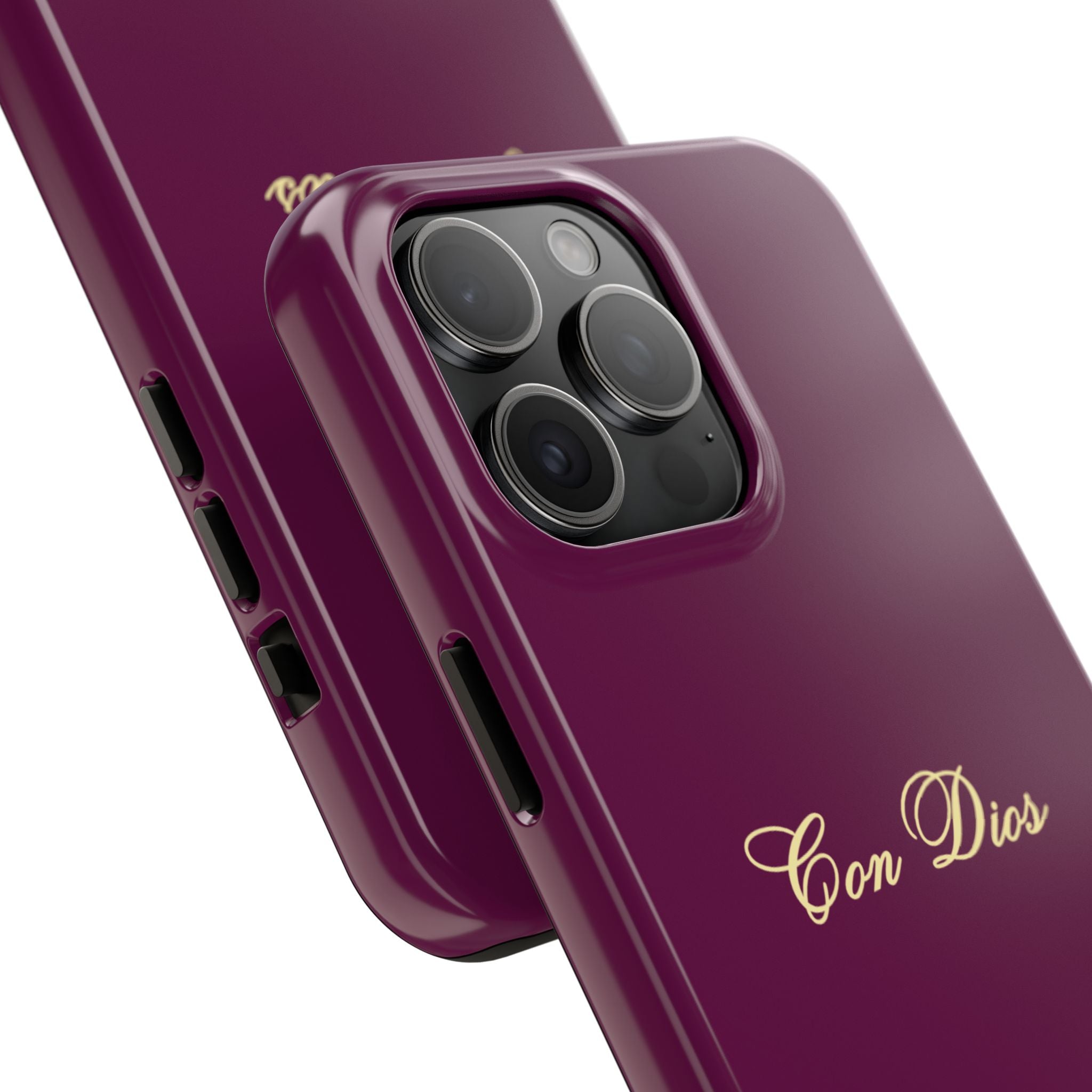 Con Dios in Plum