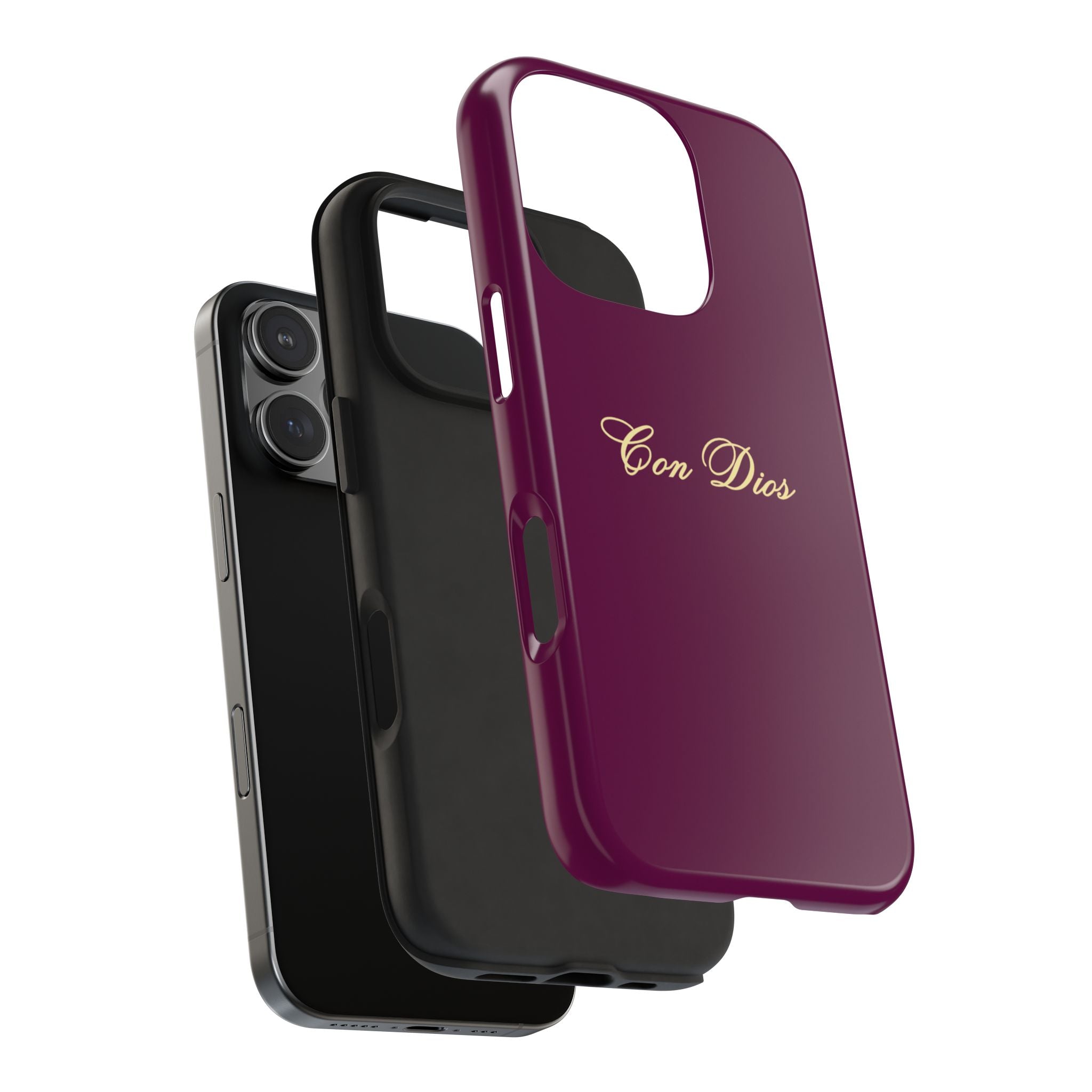 Con Dios in Plum