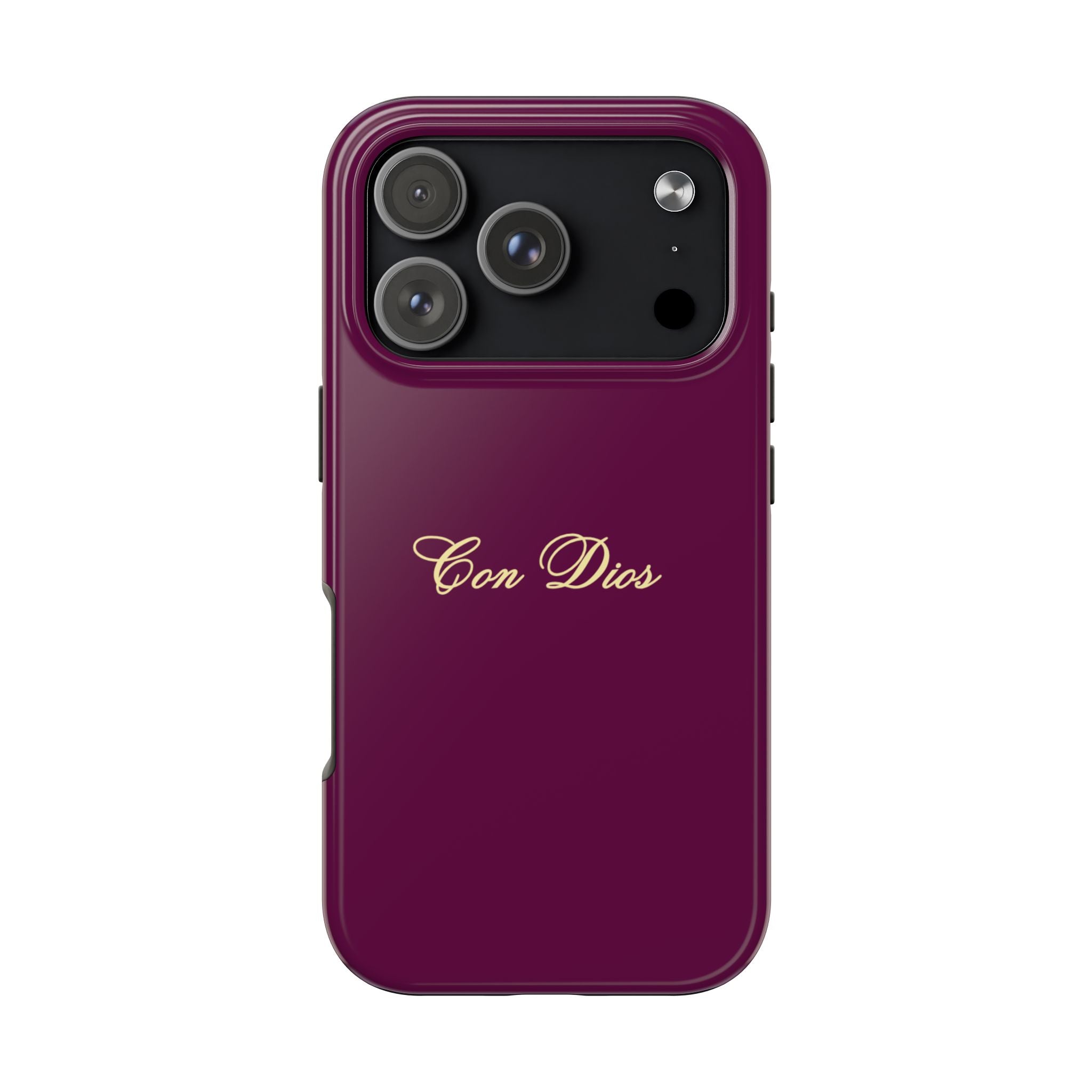 Con Dios in Plum