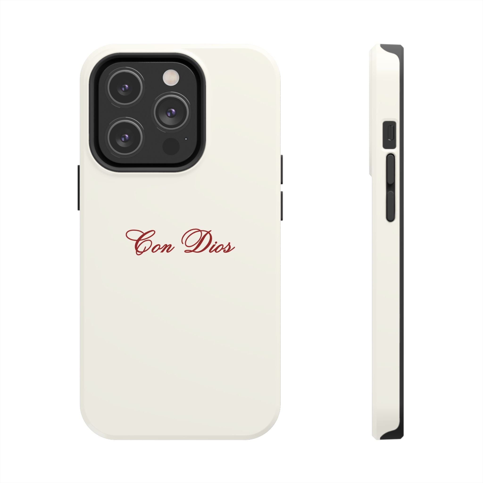 Con Dios in Creamy Red
