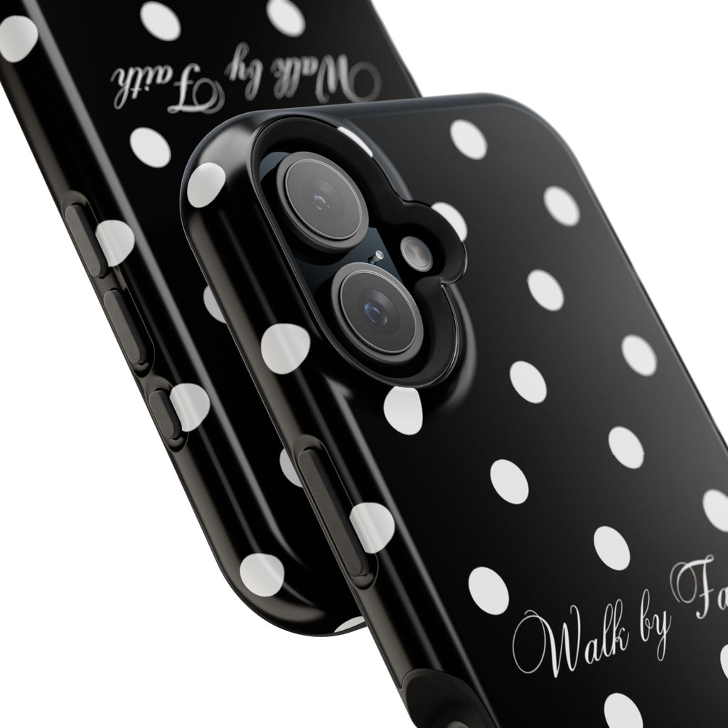Walk by Faith in Black Magsafe