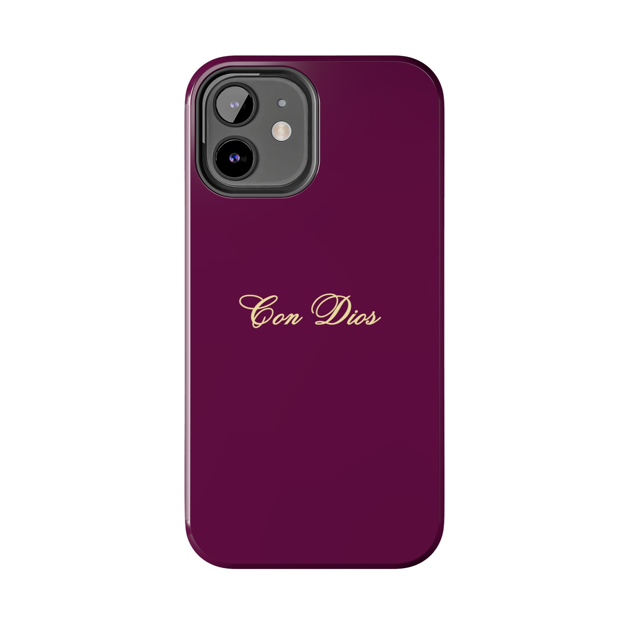 Con Dios in Plum