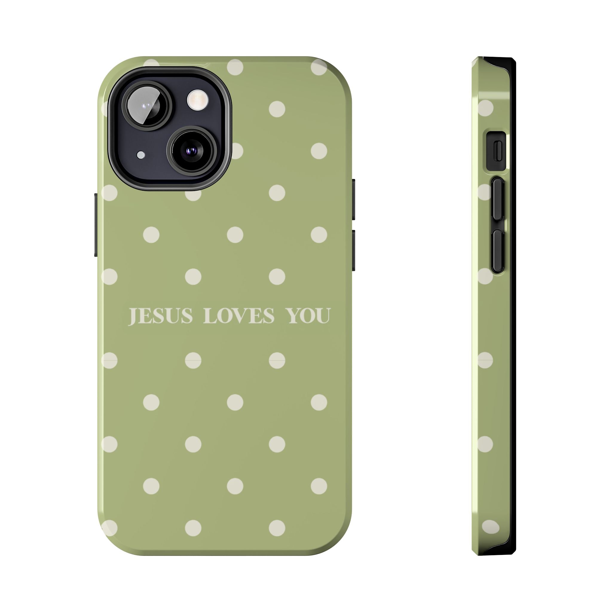 Jesus loves you - greenie