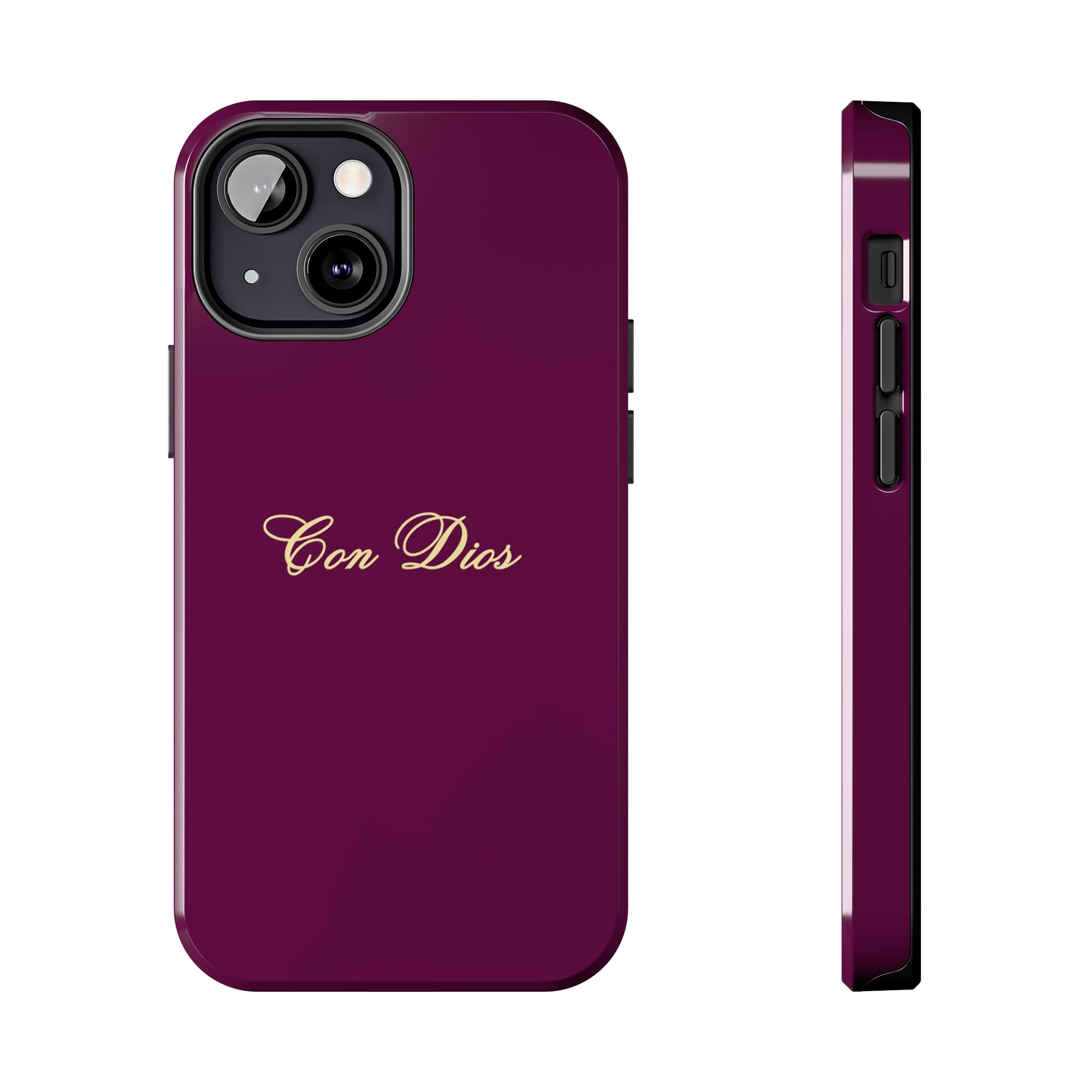 Con Dios in Plum