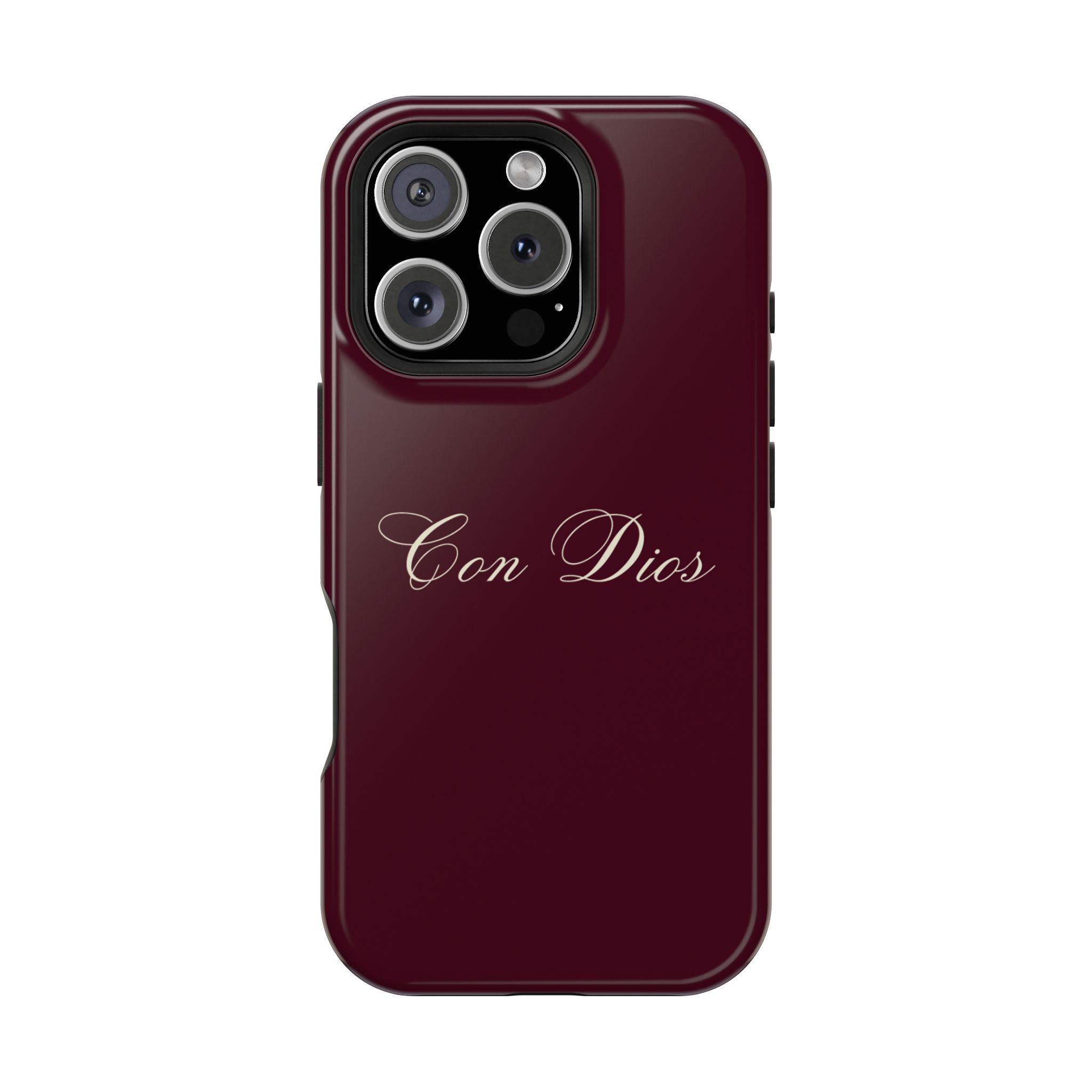 Con Dios in Burgundy Magsafe
