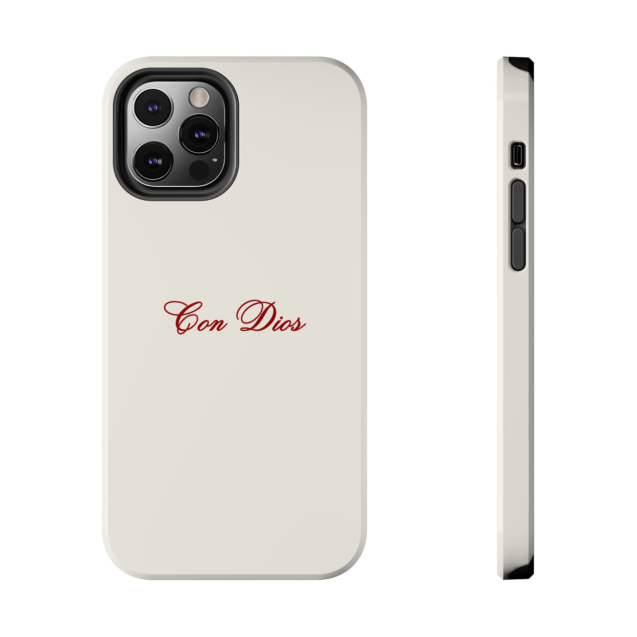 Con Dios in Creamy Red
