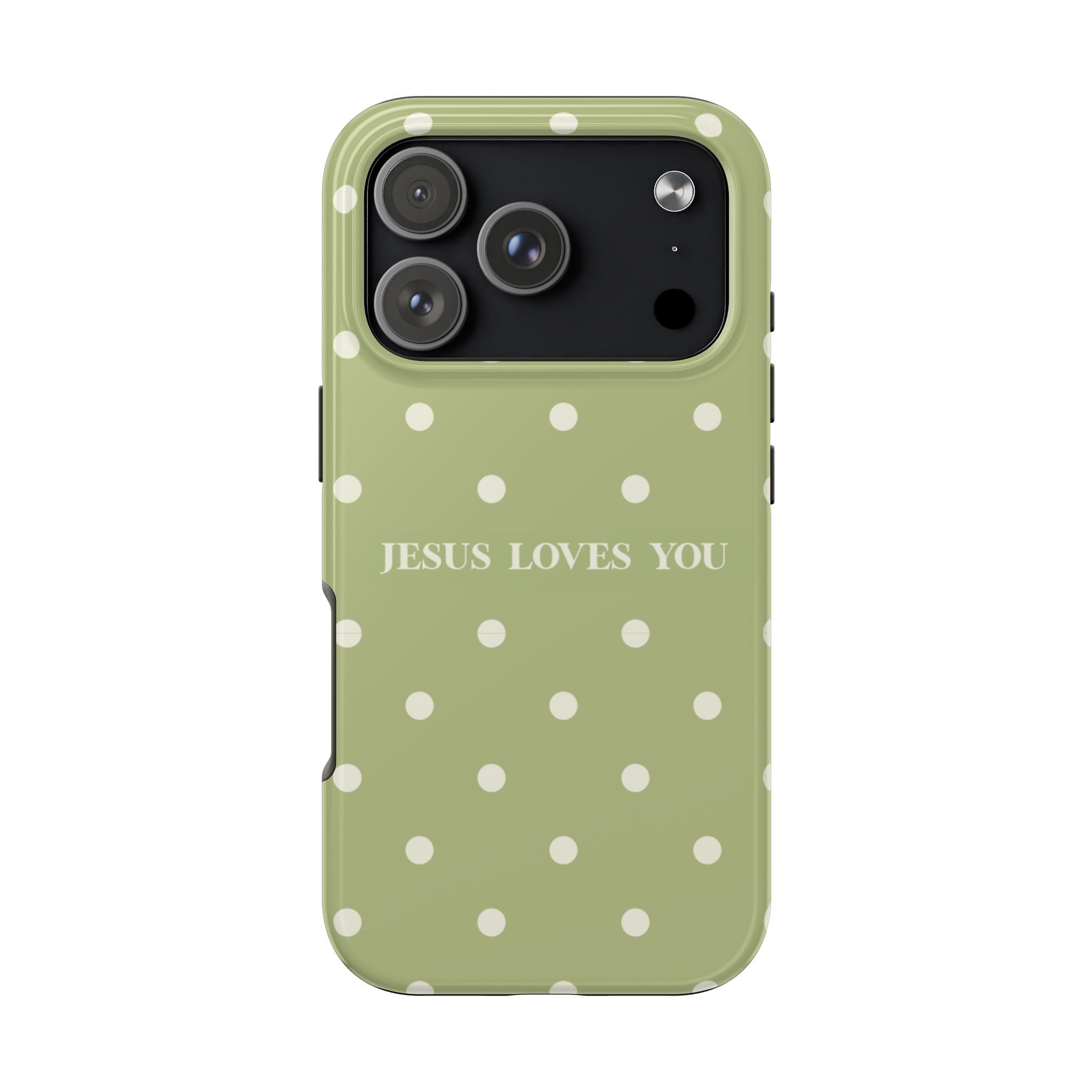 Jesus loves you - greenie