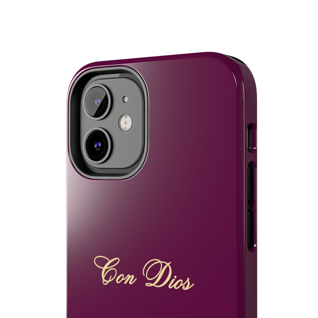 Con Dios in Plum