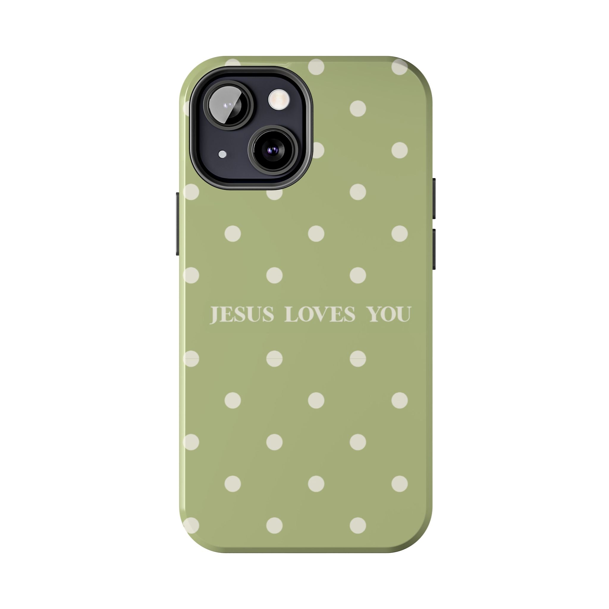 Jesus loves you - greenie