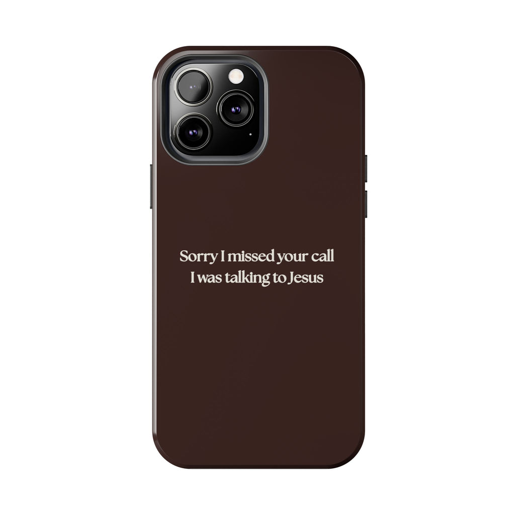 Talking to Jesus - Brown