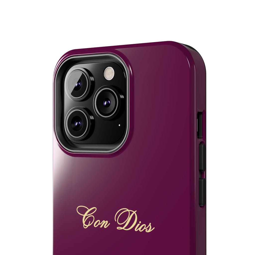 Con Dios in Plum