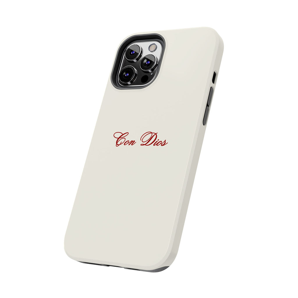 Con Dios in Creamy Red