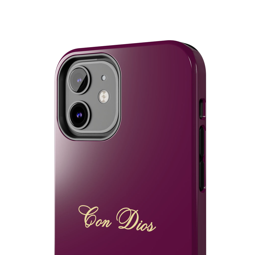 Con Dios in Plum