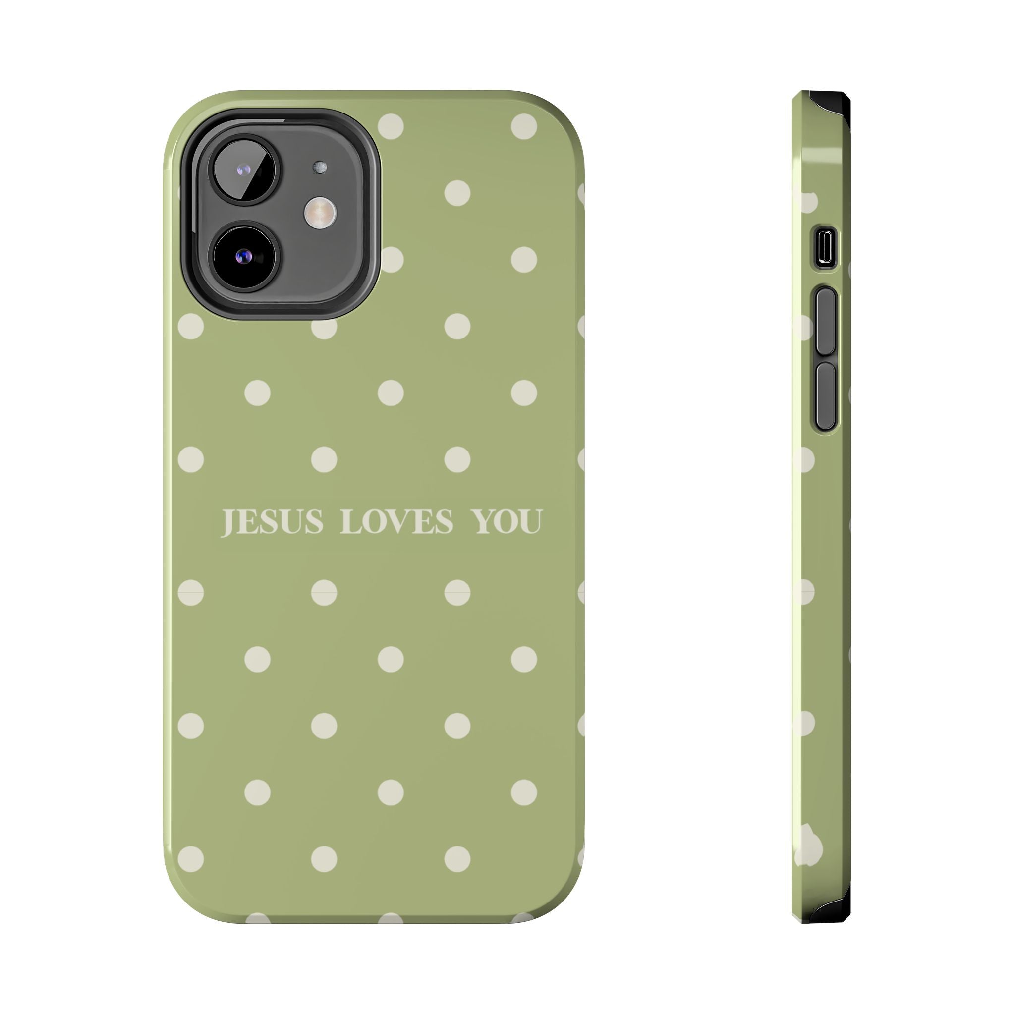 Jesus loves you - greenie