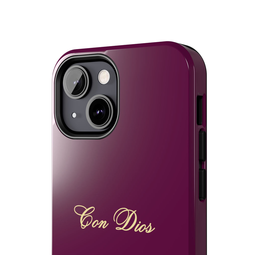 Con Dios in Plum
